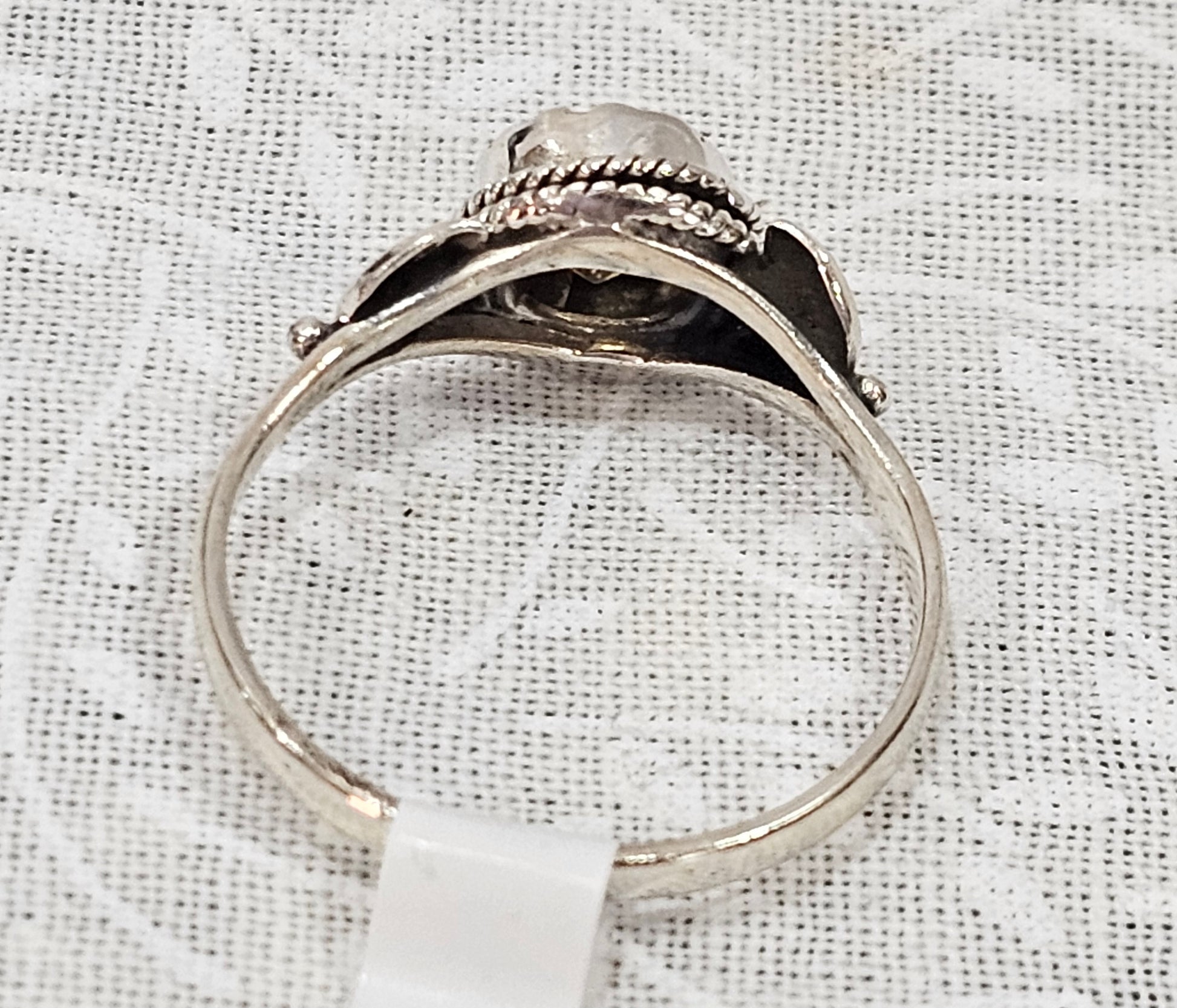 Sterling Silver Citrine Gemstone Ring 7