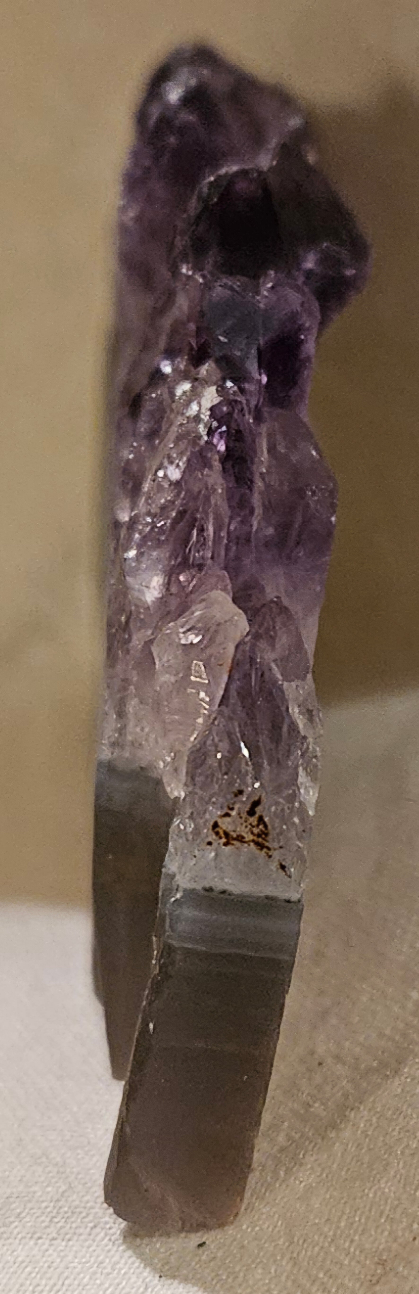 Amethyst Crystal Slab Slice