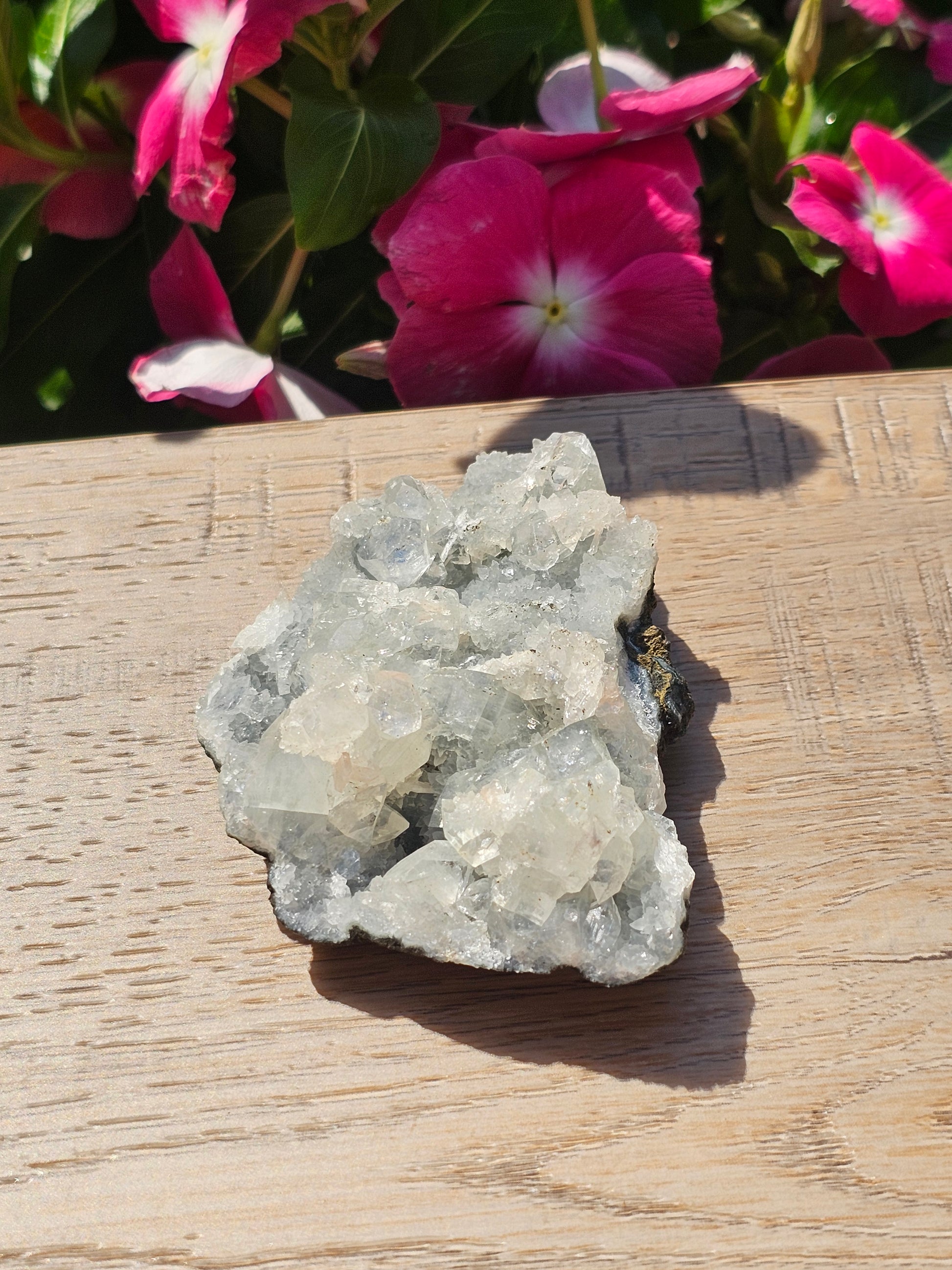 Green Apophyllite Raw Crystal Cluster