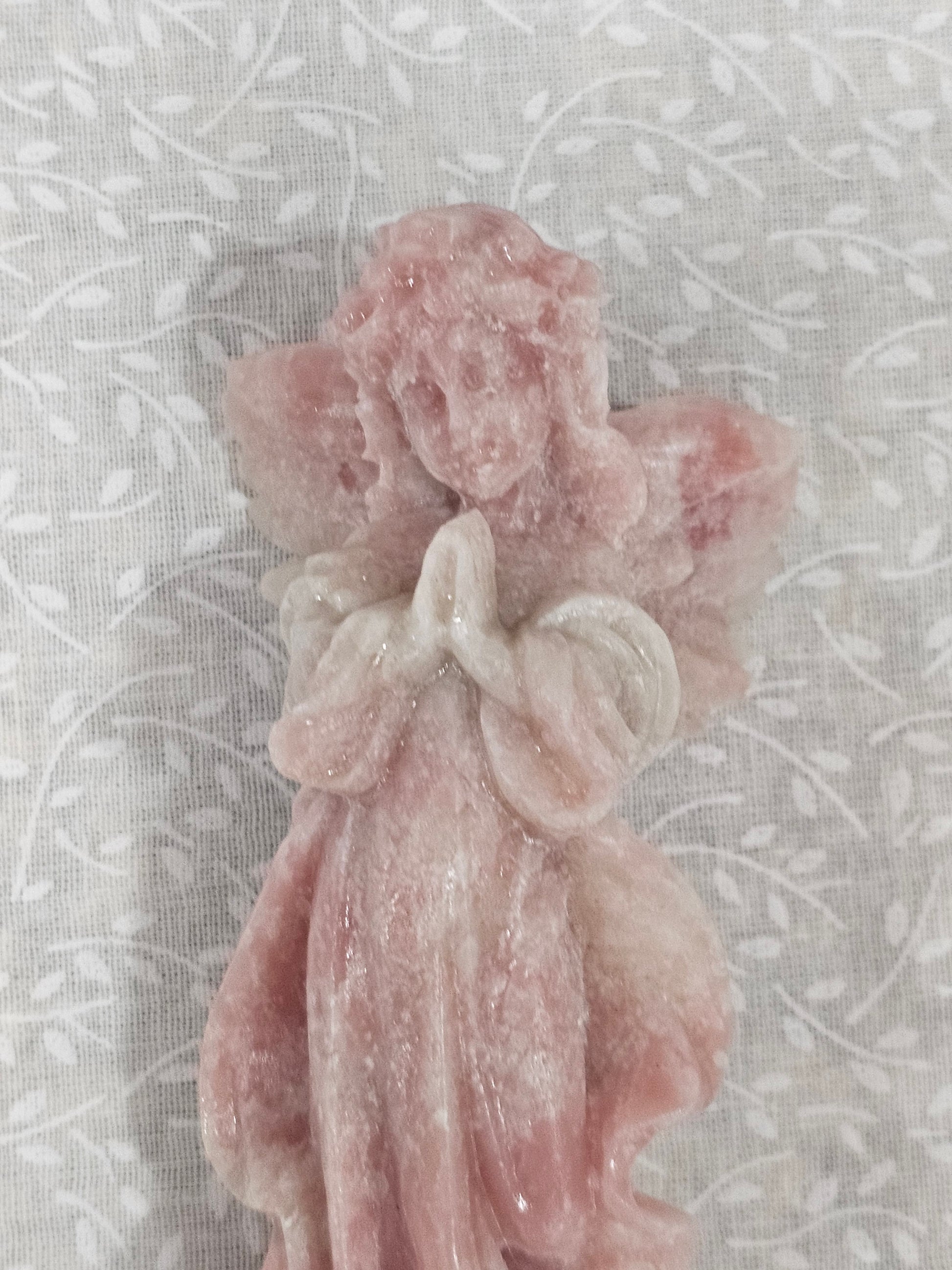 Pink Opal Crystal Angel