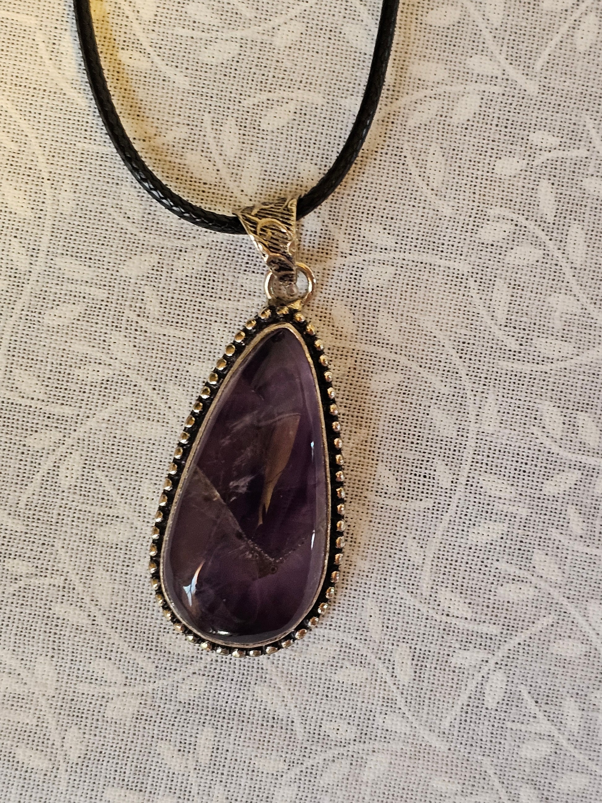Amethyst Gemstone Necklace