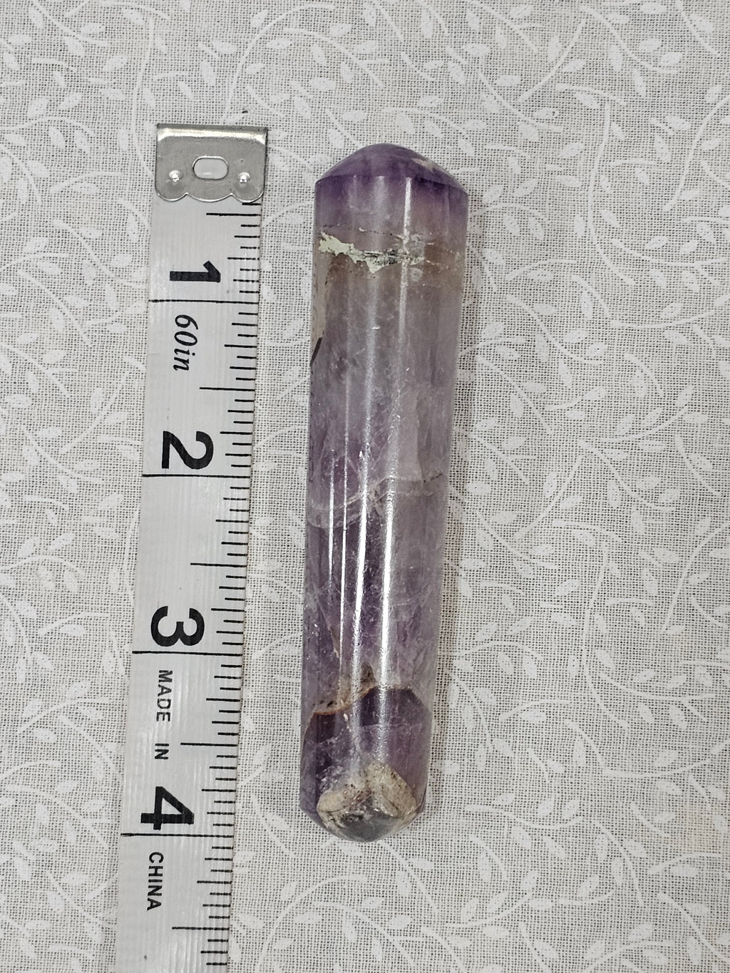 Amethyst Crystal Message Wand