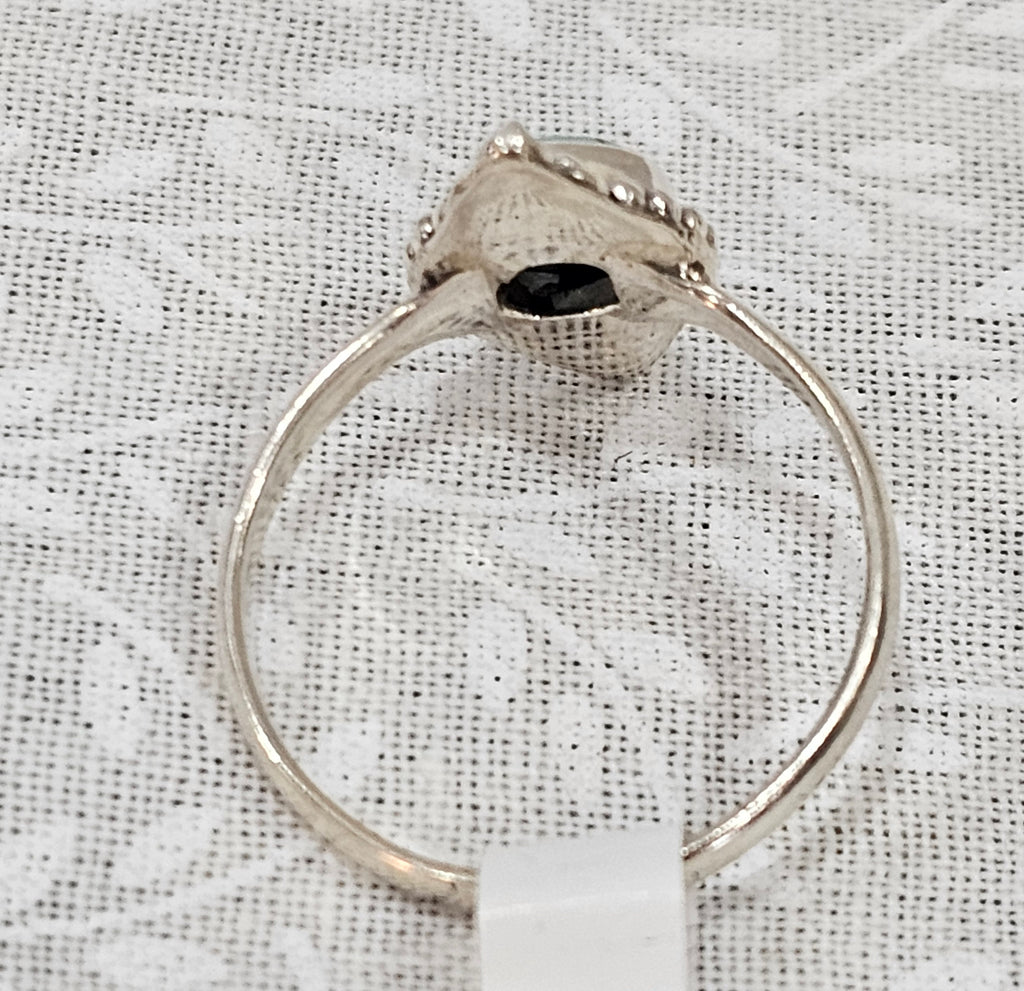 Sterling Silver Turquoise Gemstone Ring 7