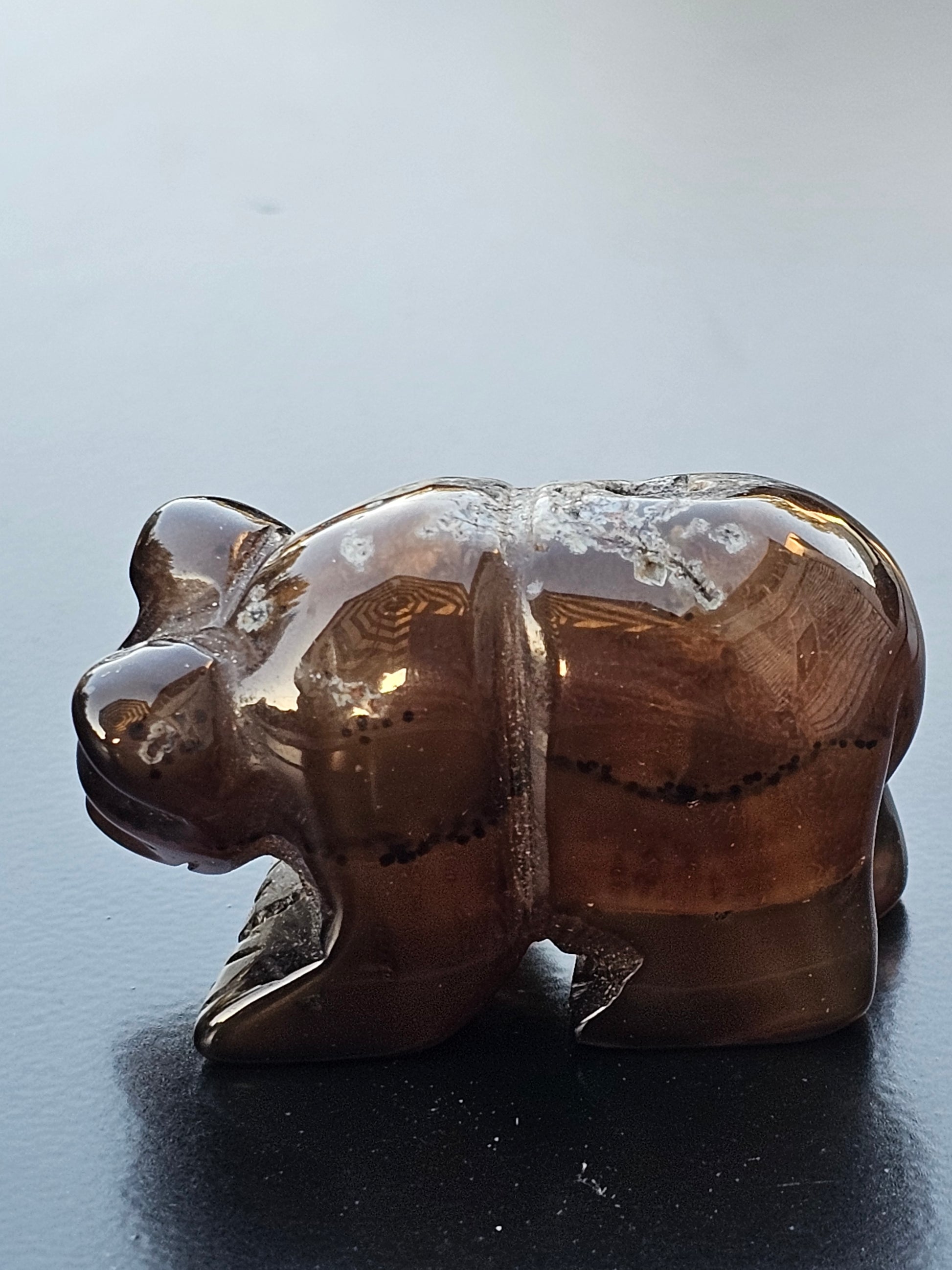 Agate Crystal Bear