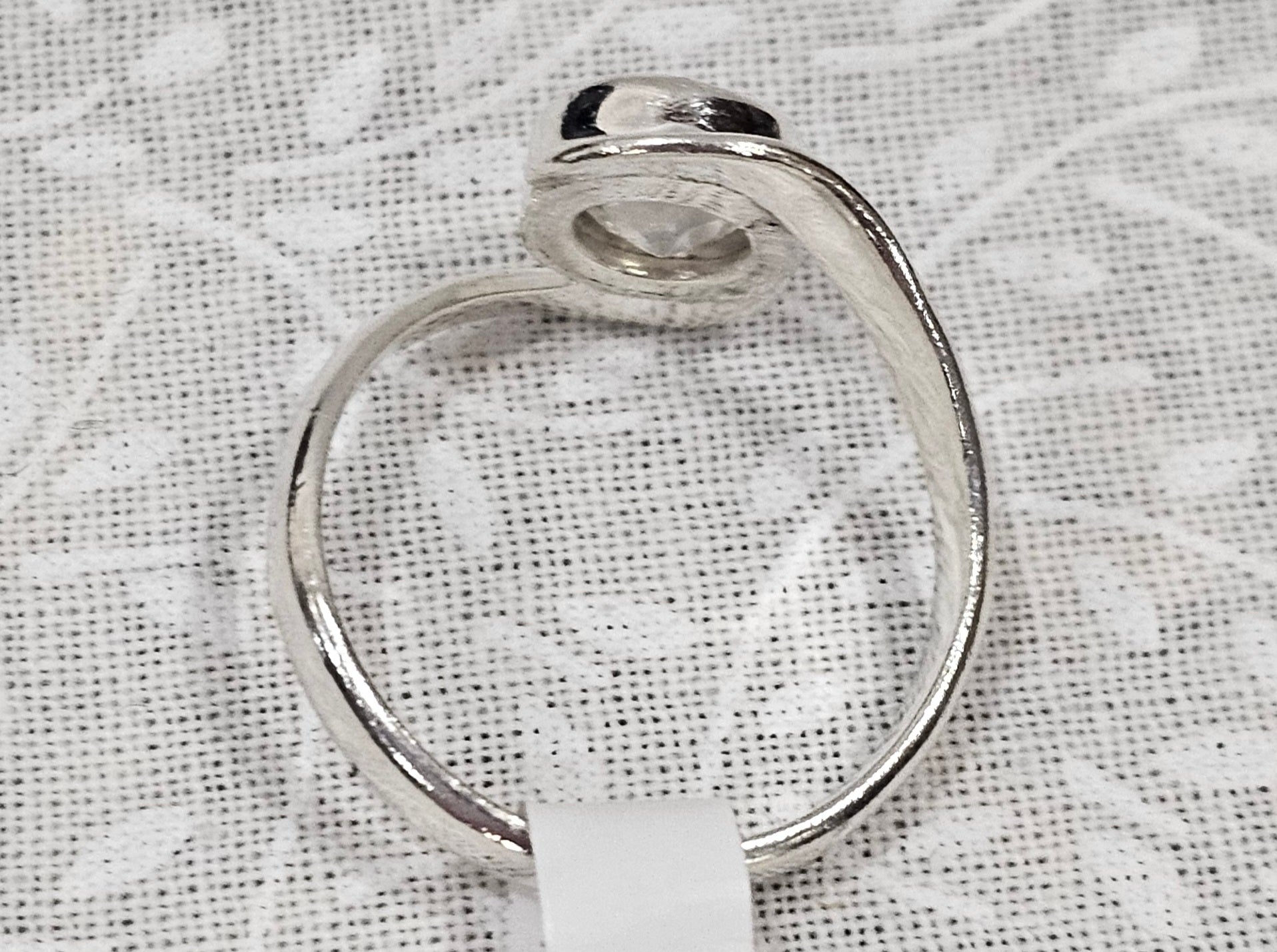 Sterling Silver Moonstone Gemstone Ring 7