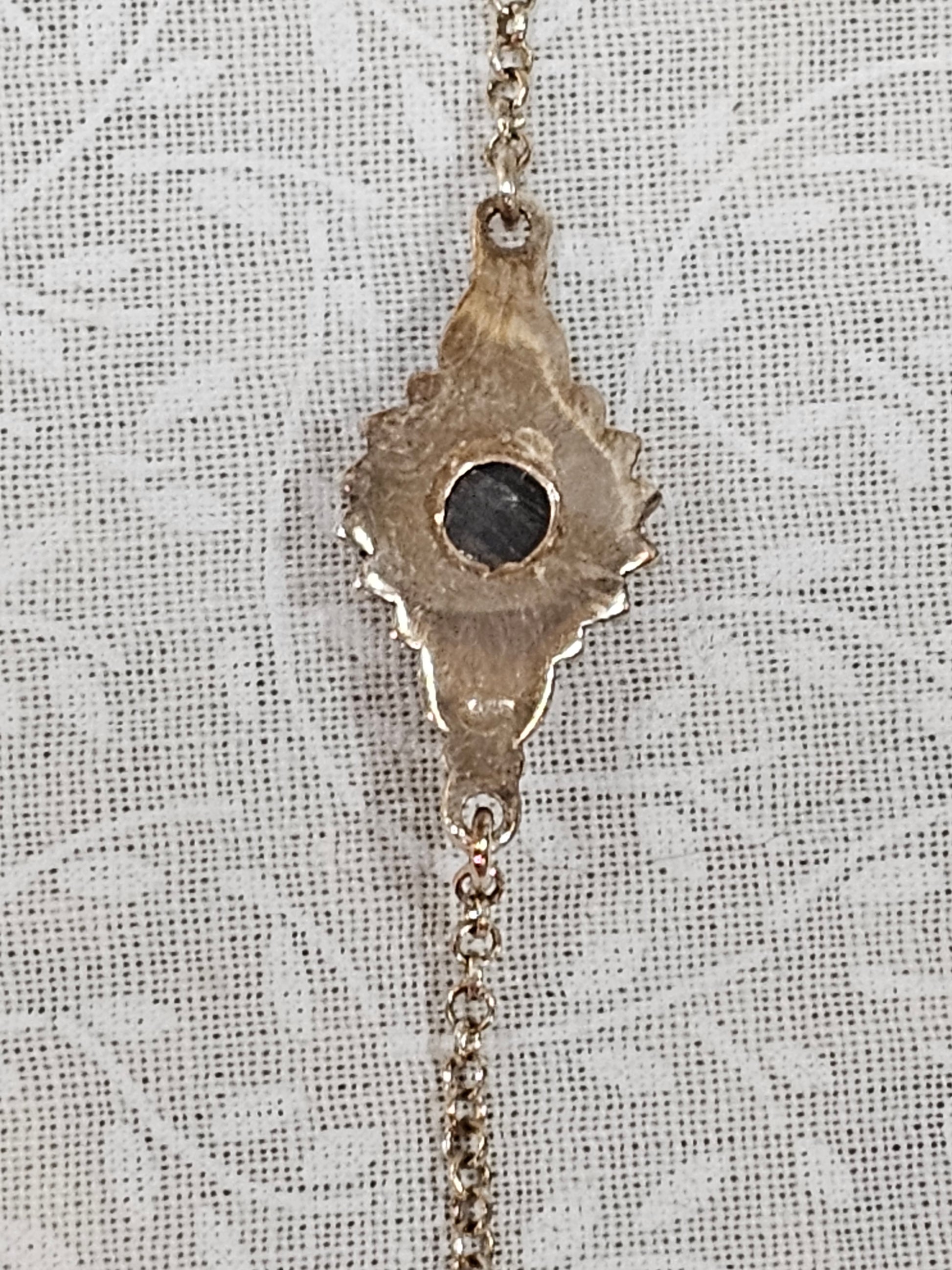 Sterling Silver Labradorite Gemstone B