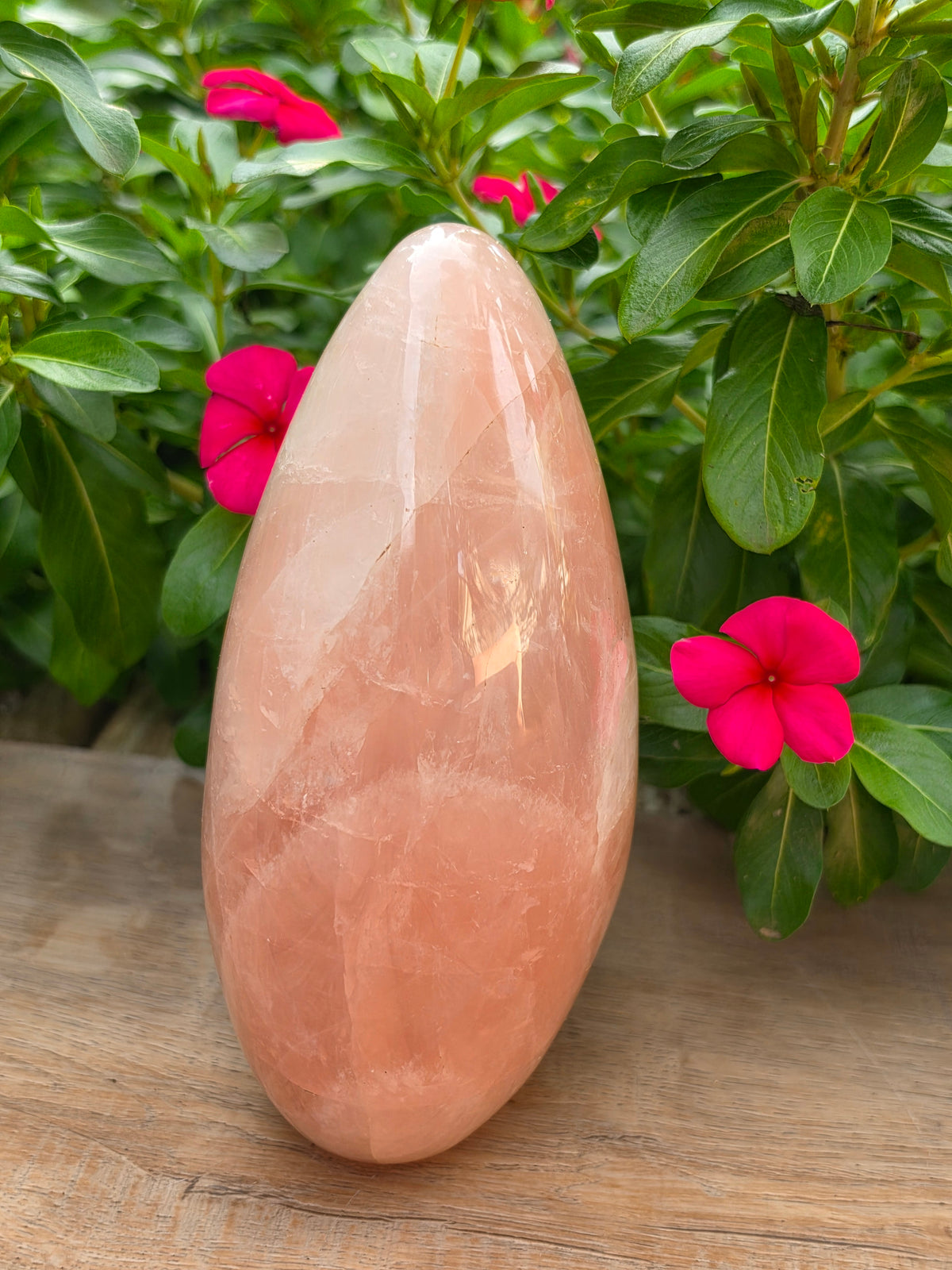 Pink Quartz Crystal Free Form