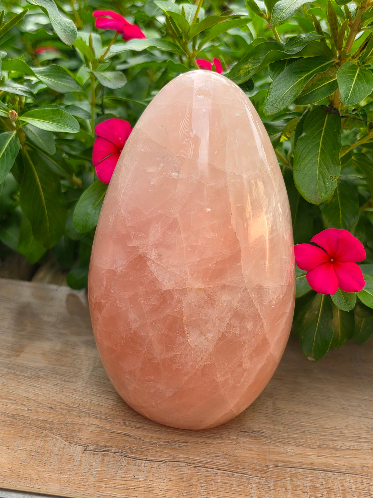 Pink Quartz Crystal Free Form