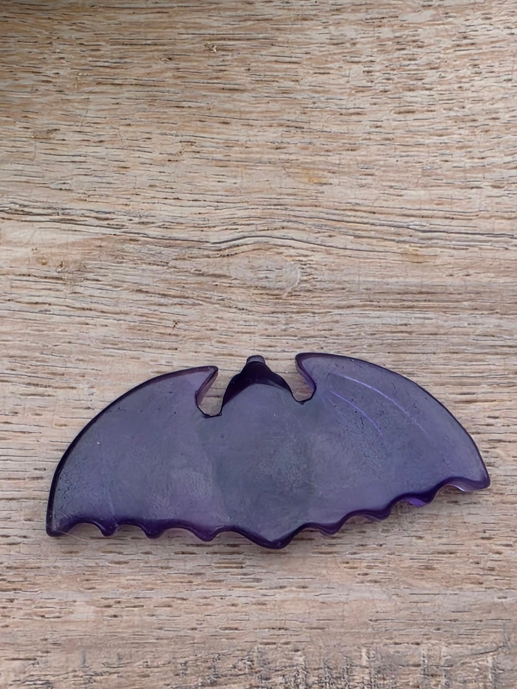 Purple Fluorite Crystal Bat