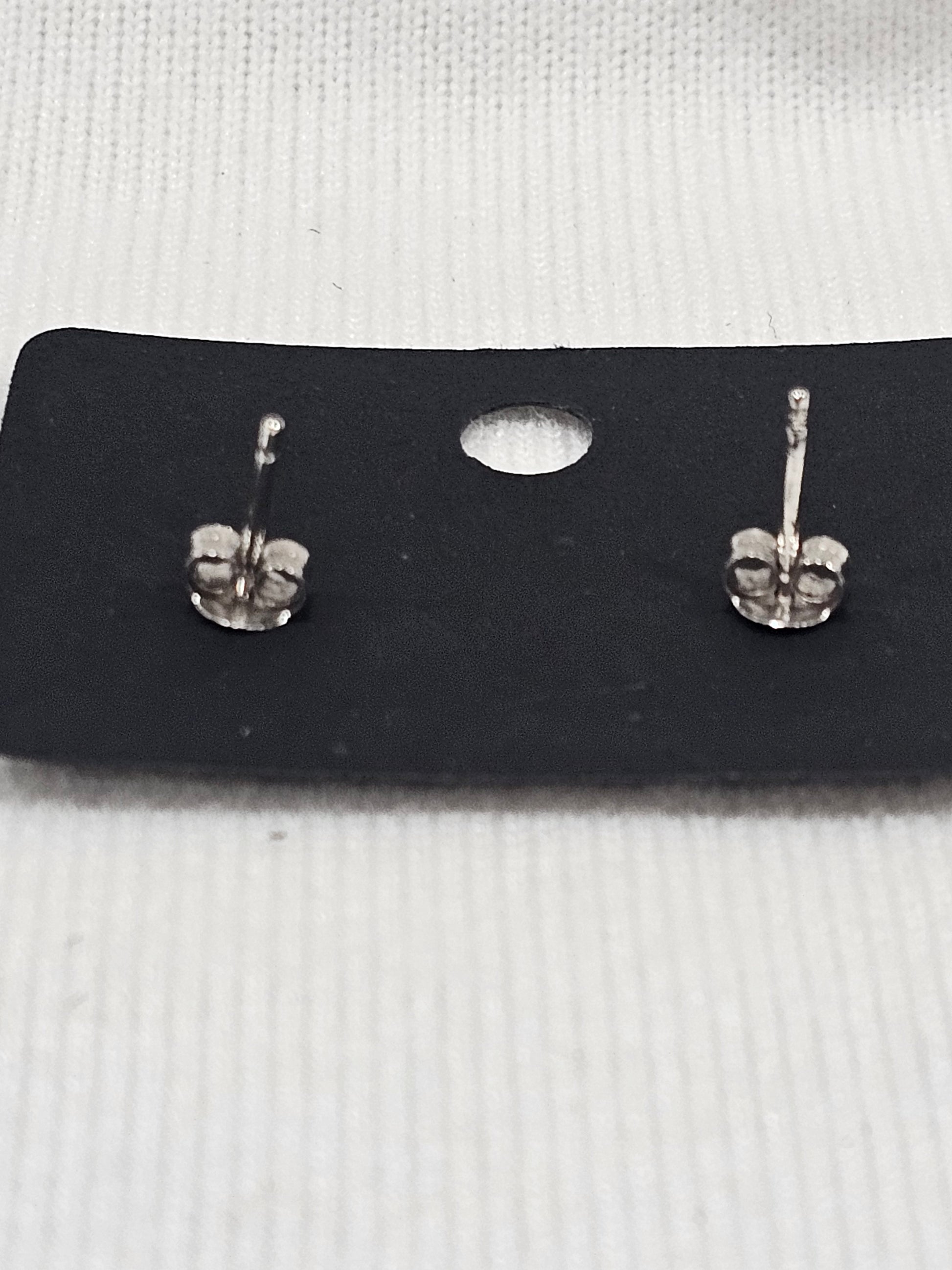 Cross Quartz Sterling Silver Earrings - Natural Gemstone
