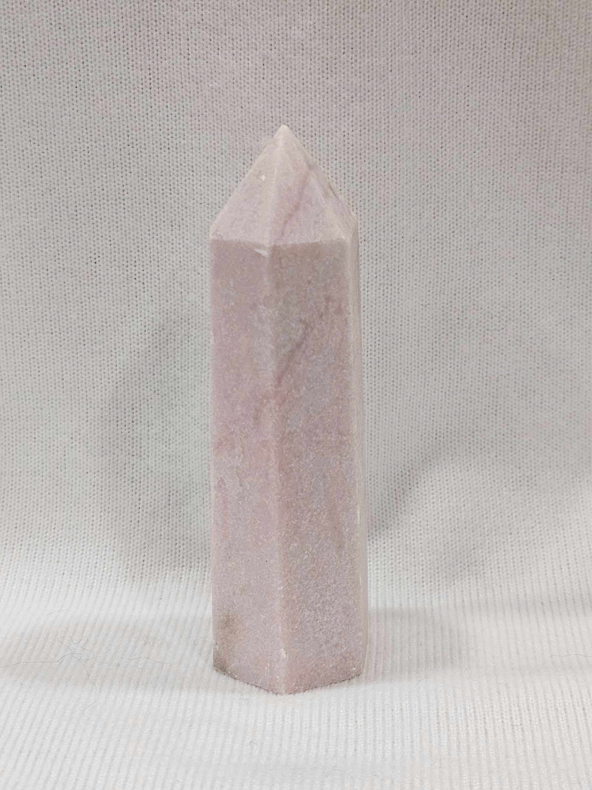 Pink Opal Crystal Tower