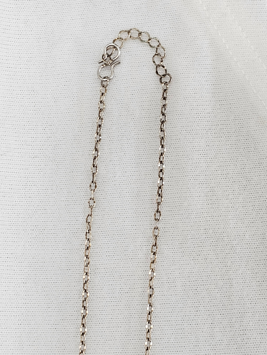 Peacock Dahlia Sterling Silver Necklace