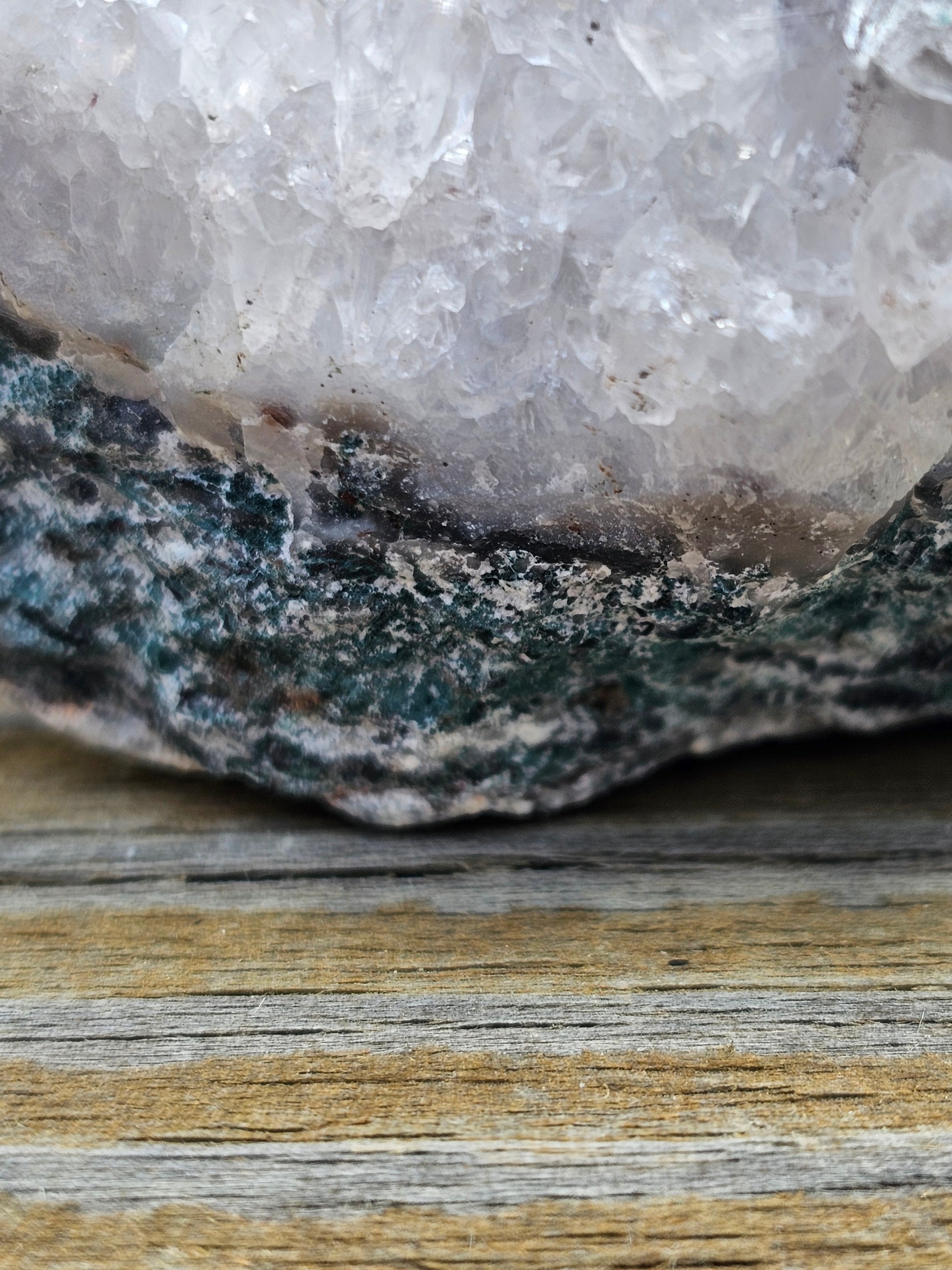 Amethyst with Quartz Raw Crystal Cluster 2 Pounds - Dual Crystal
