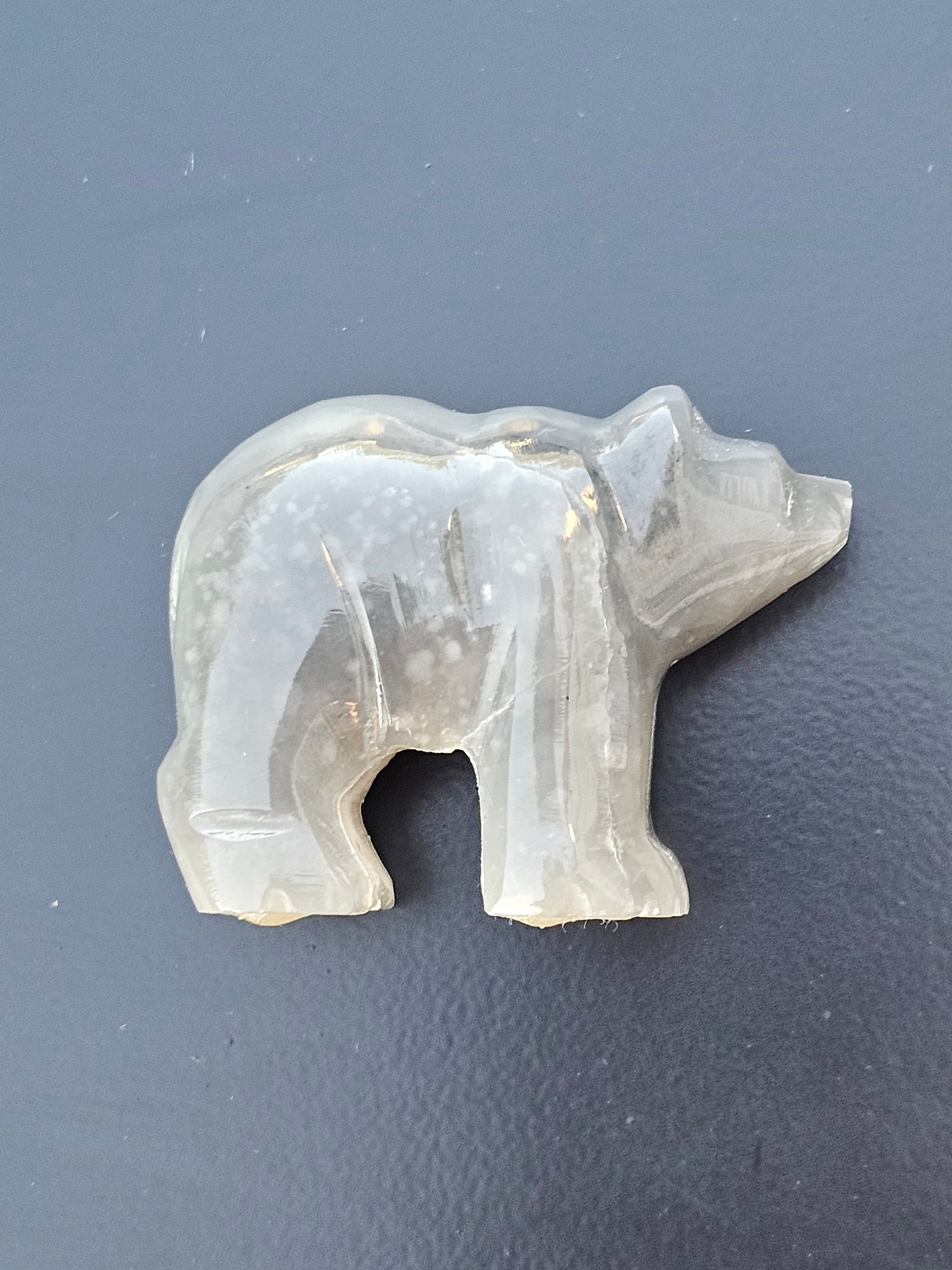 Agate Crystal Bear