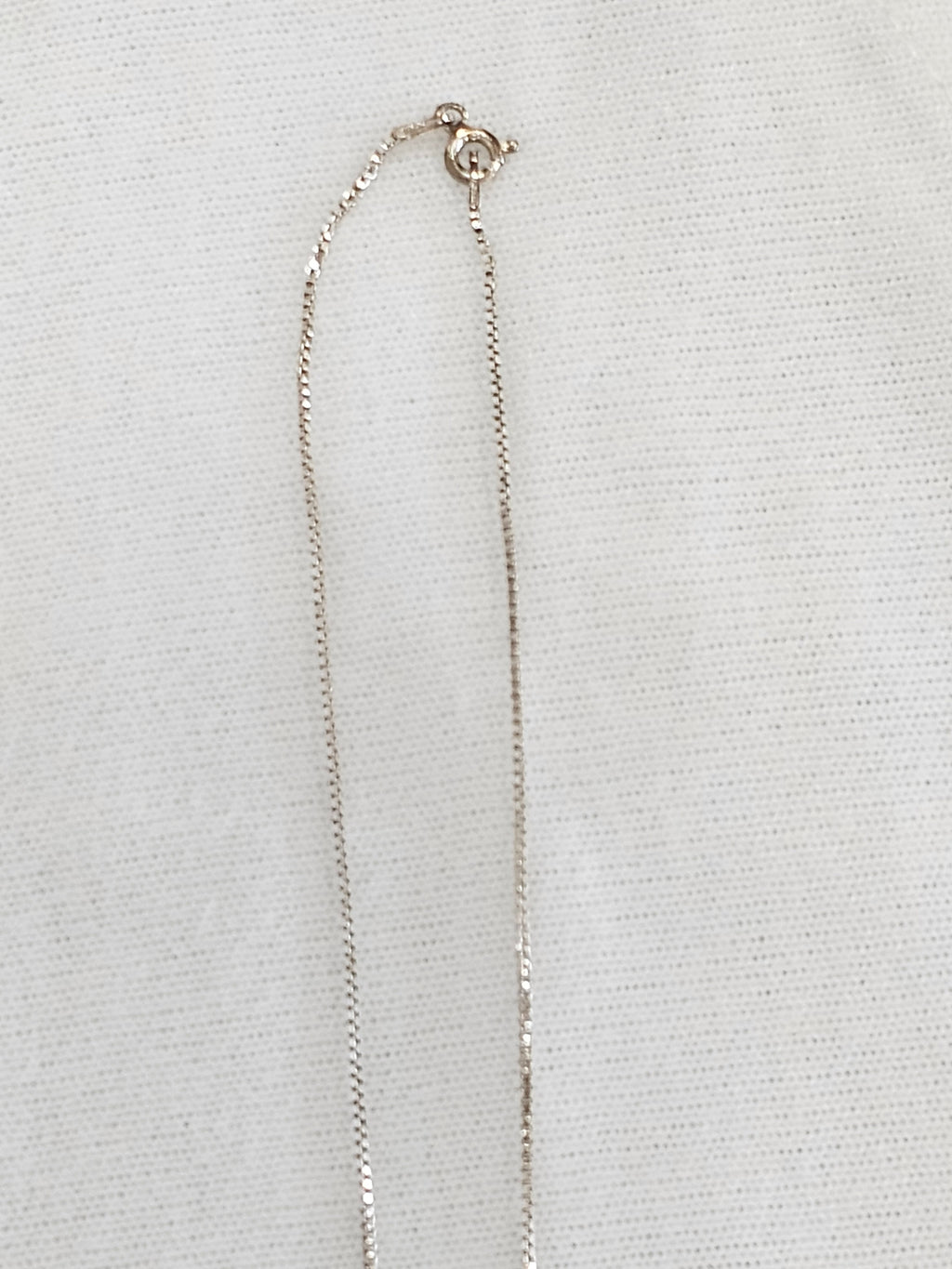 Rose Quartz Necklace - Sterling Silver with Adjustable 18" to 20" Chain
