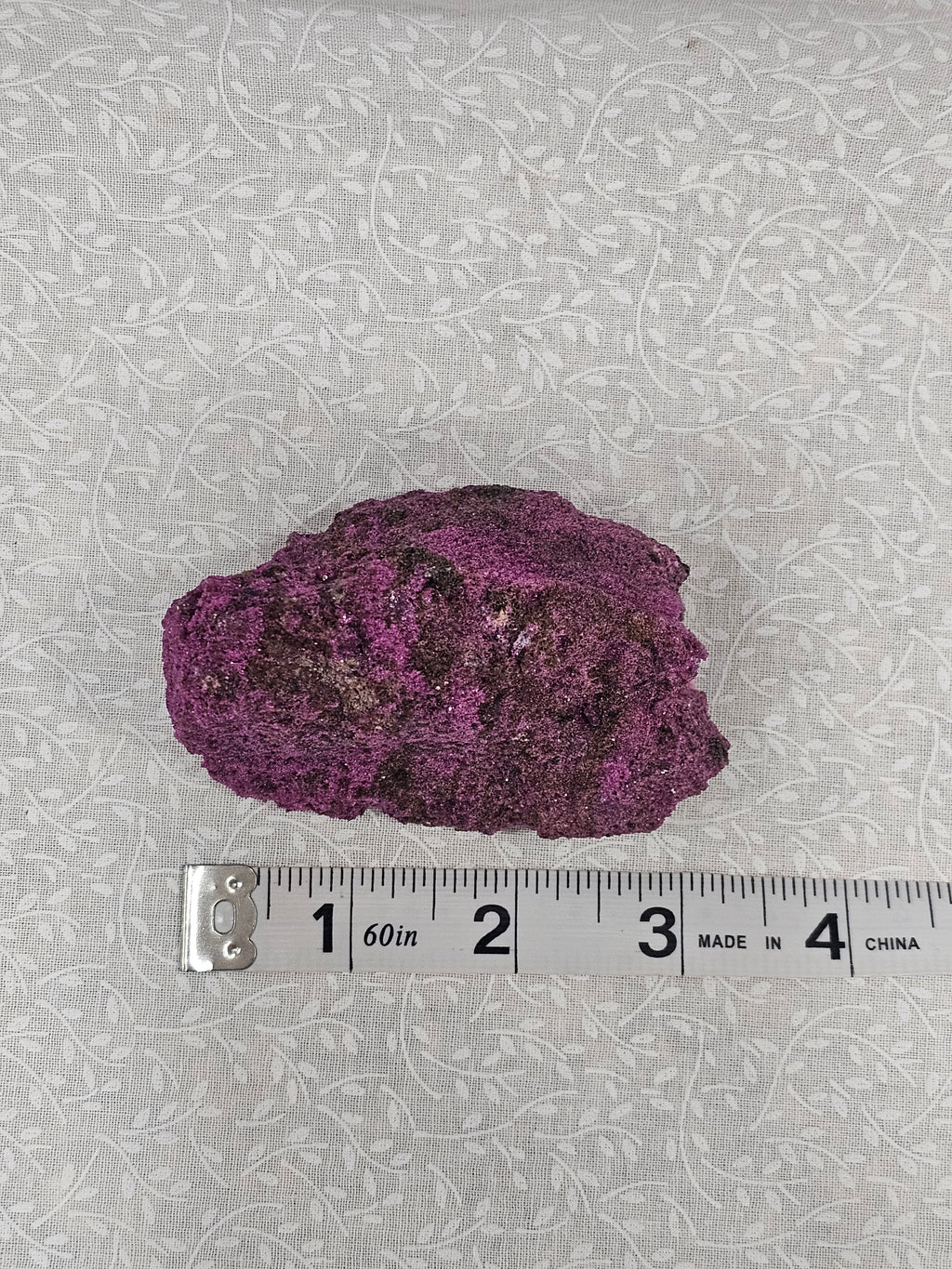 Red Corundum & Pholgo Raw Crystal Very Uvactive