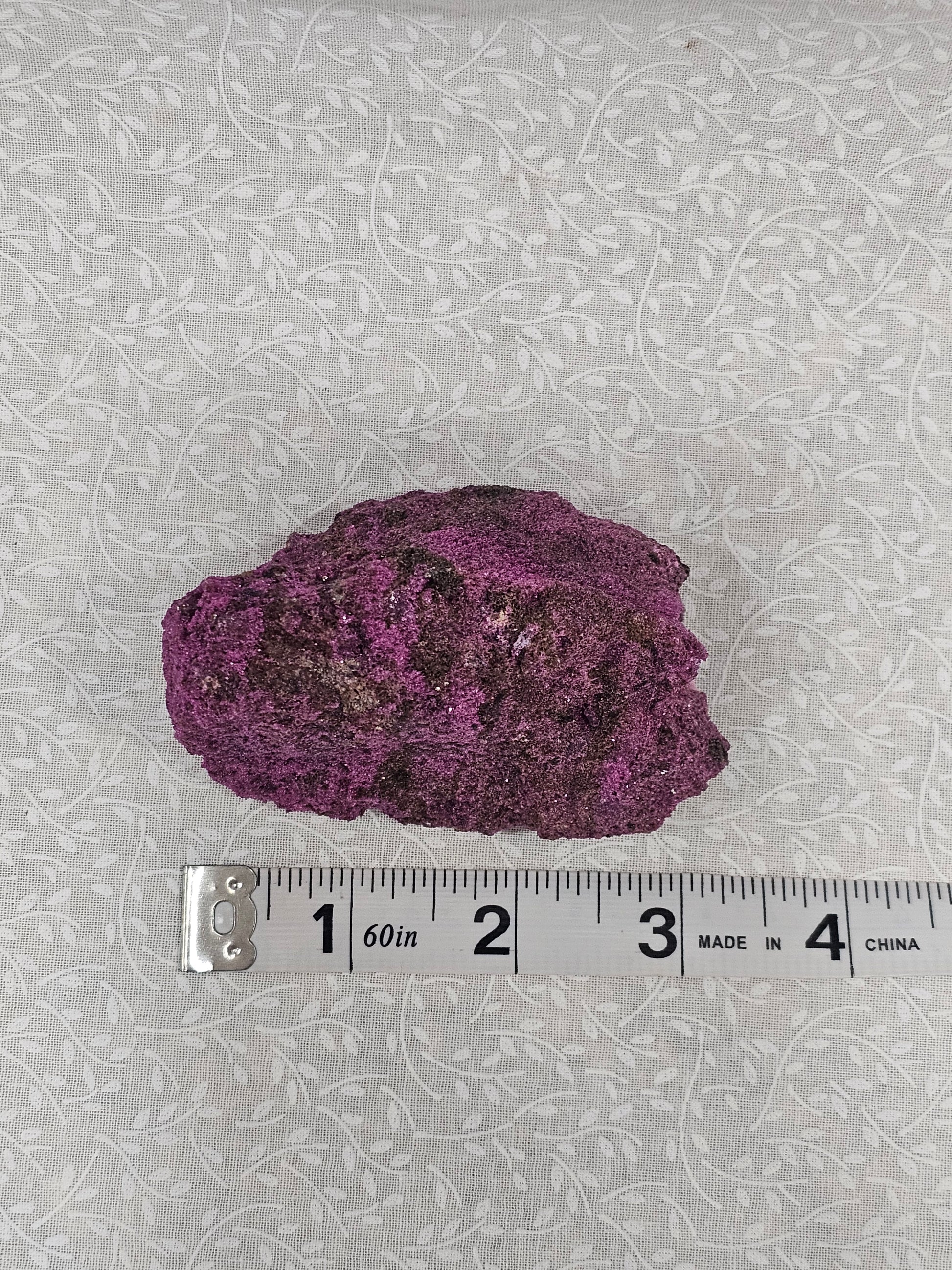 Red Corundum & Pholgo Raw Crystal Very Uvactive