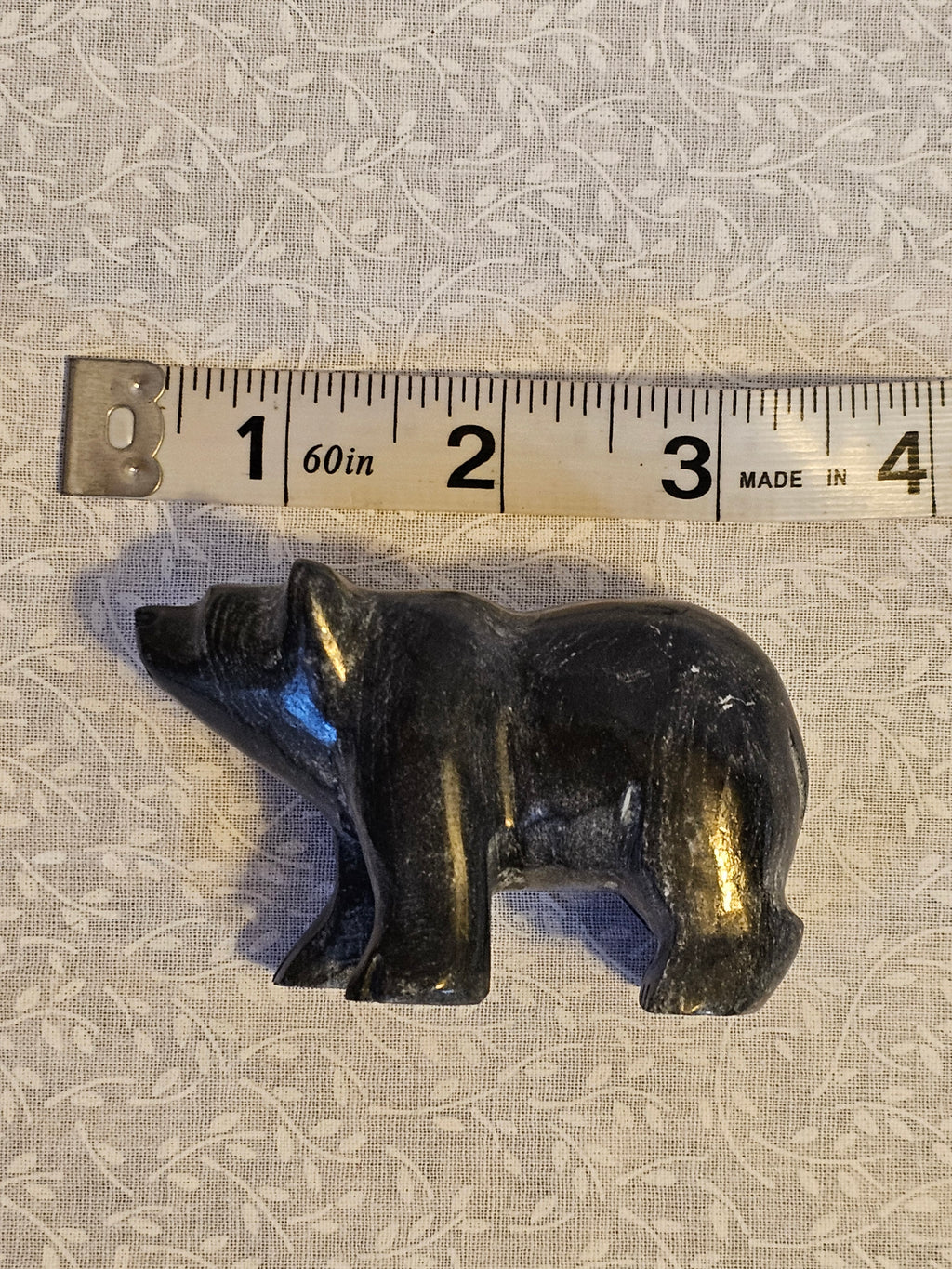 Black Obsidian Crystal Bear