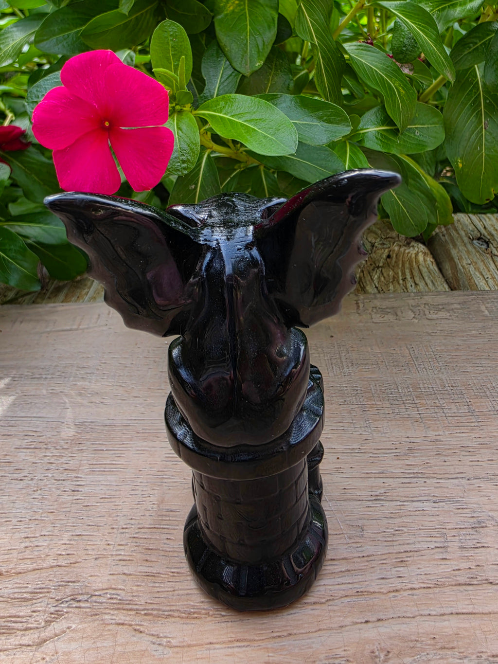 Black Obsidian Crystal Gargoyle