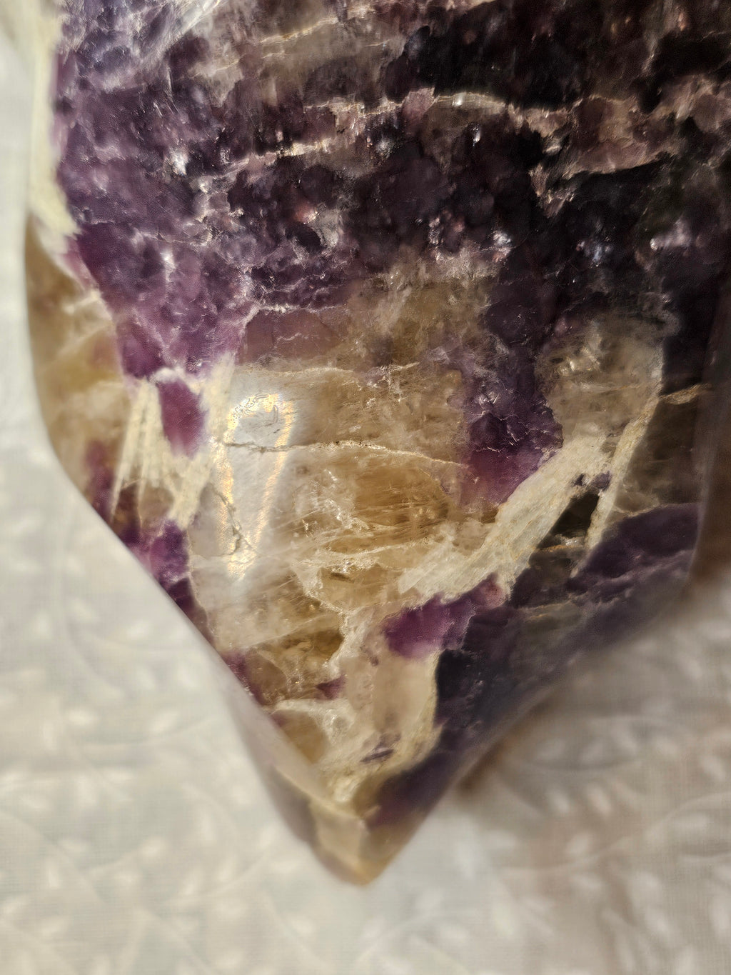 Amethyst Crystal Flame
