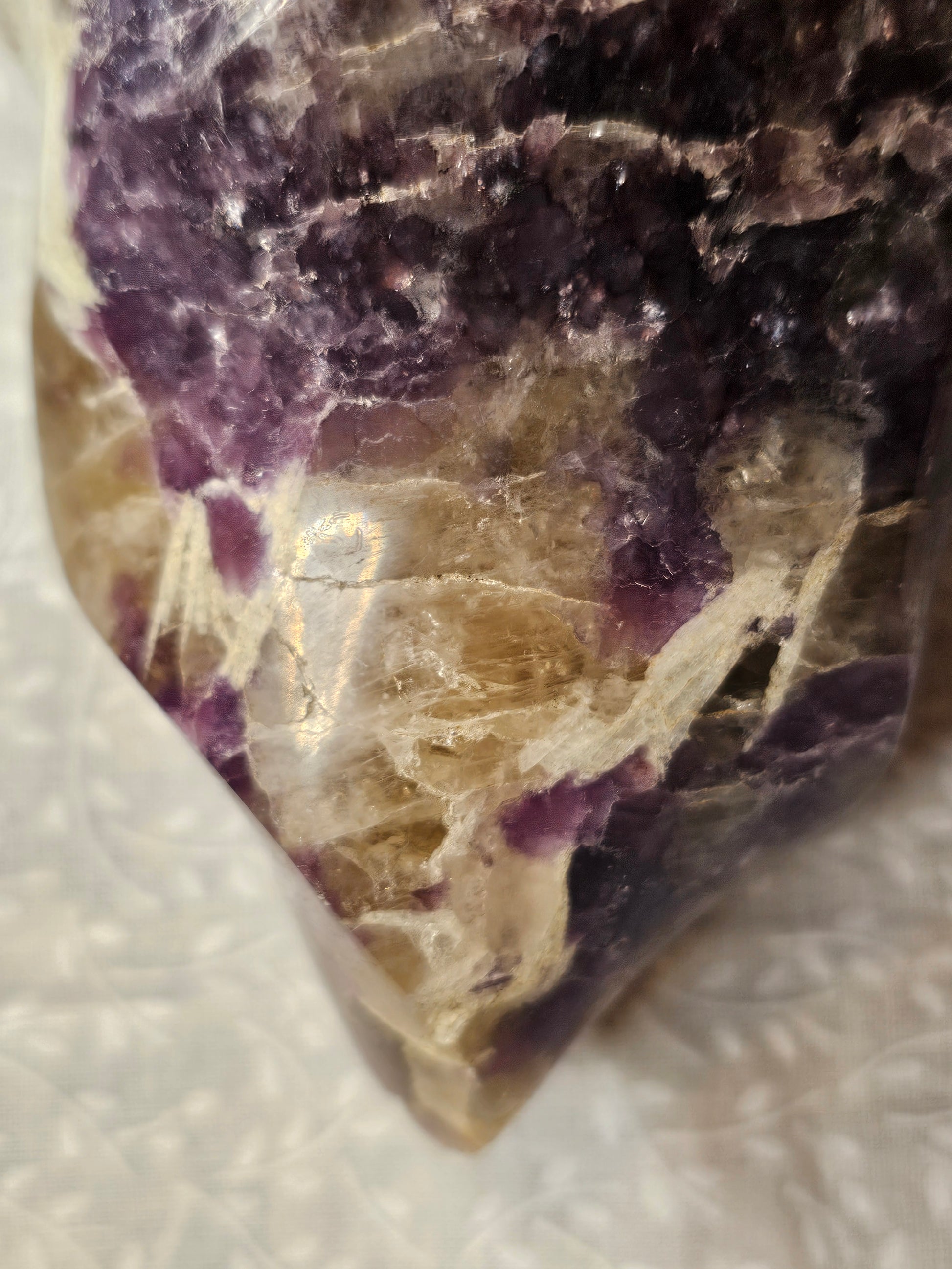 Amethyst Crystal Flame