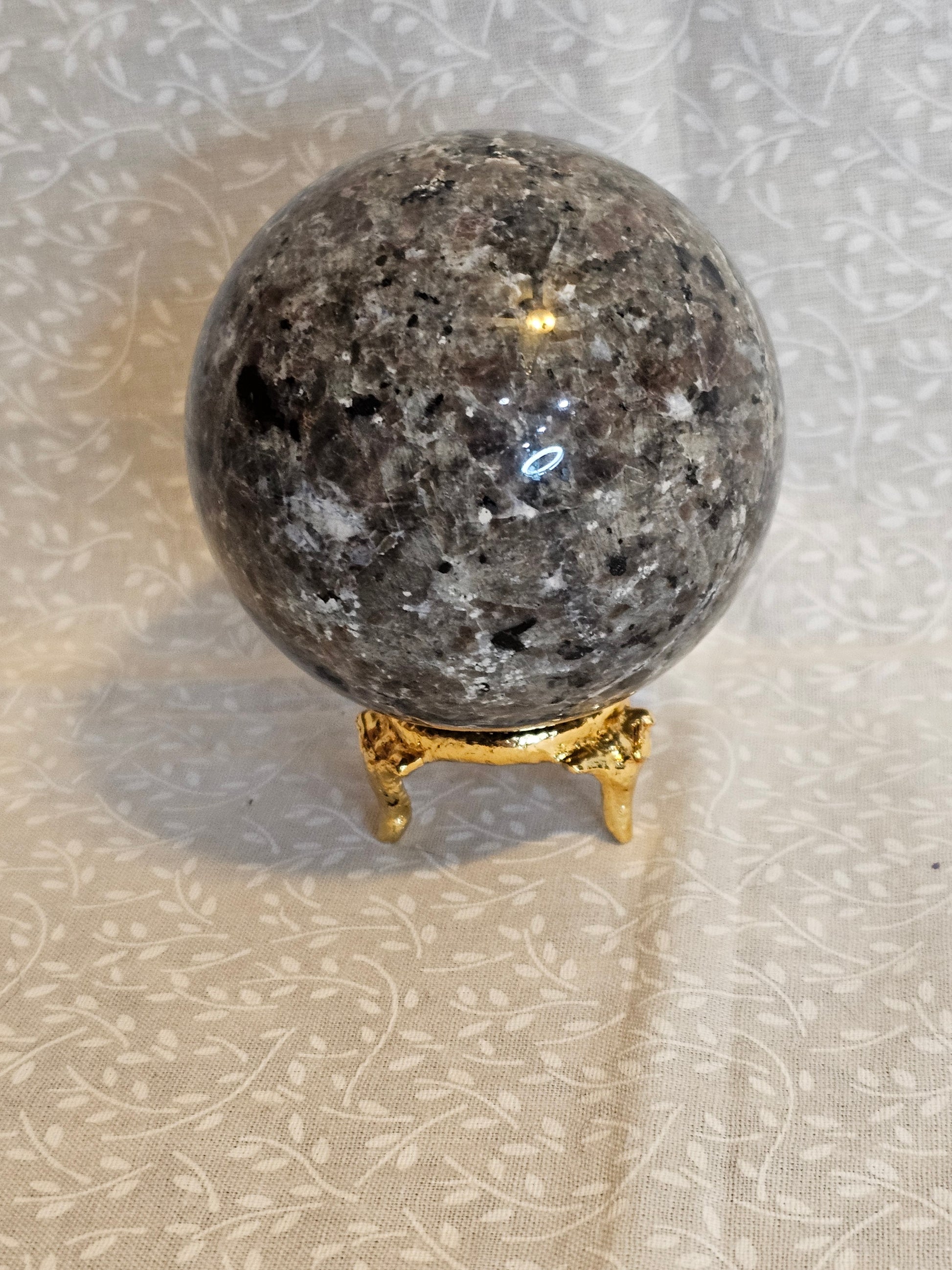 Yooperlite Crystal Sphere
