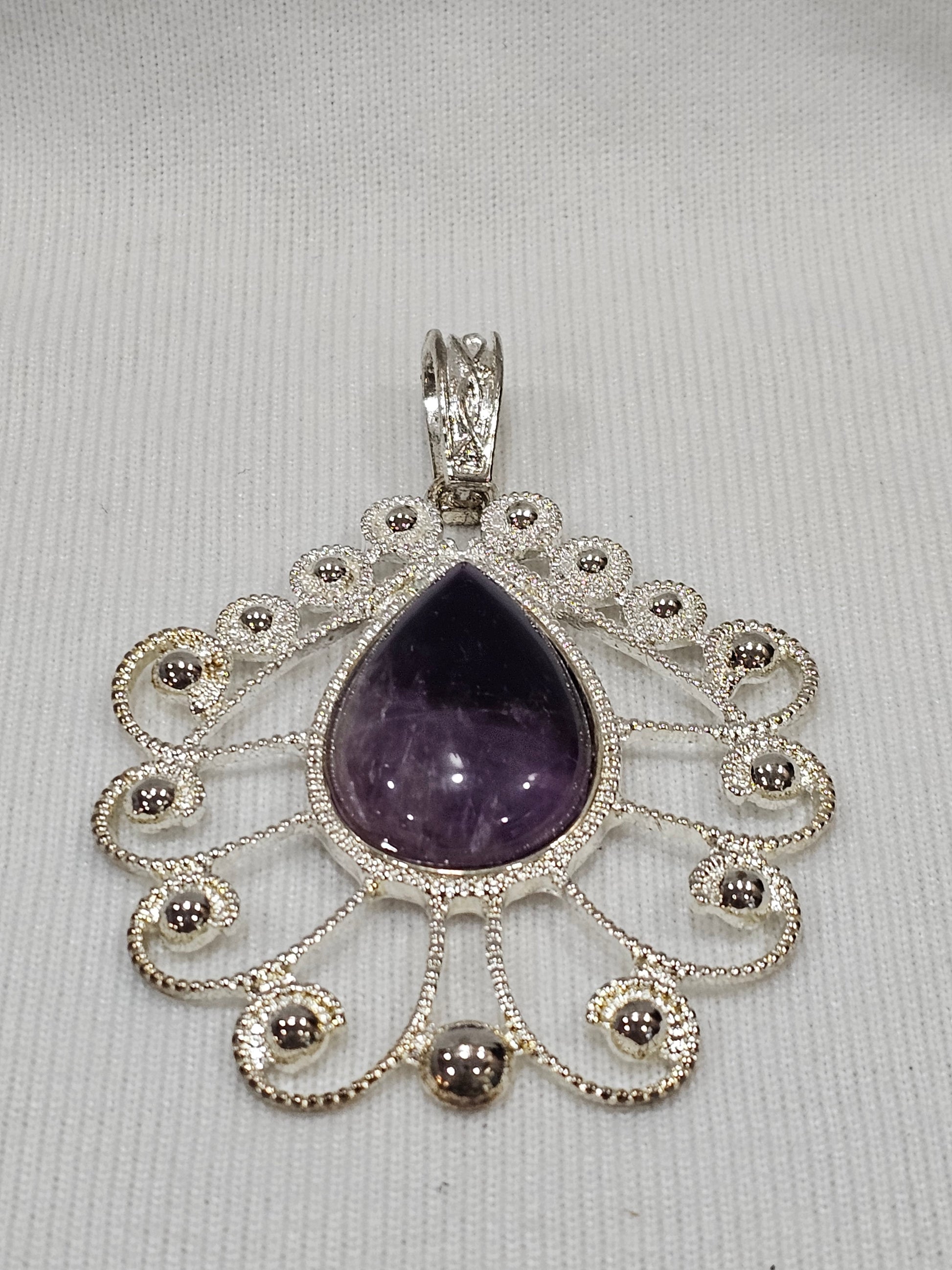 Amethyst Gemstone Pendant