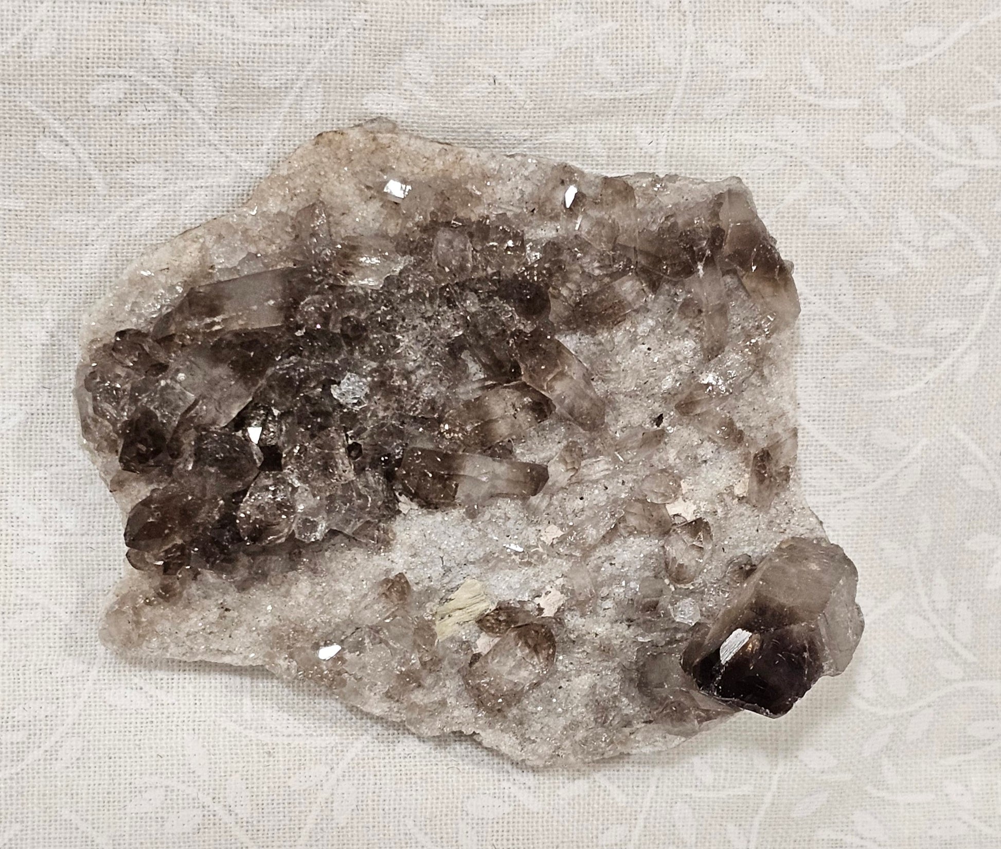 Smokey Quartz Raw Crystal Cluster