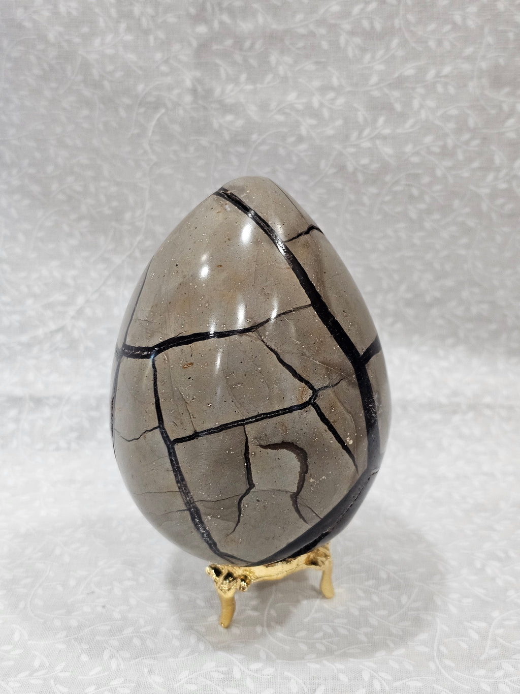 Septarian Crystal Egg