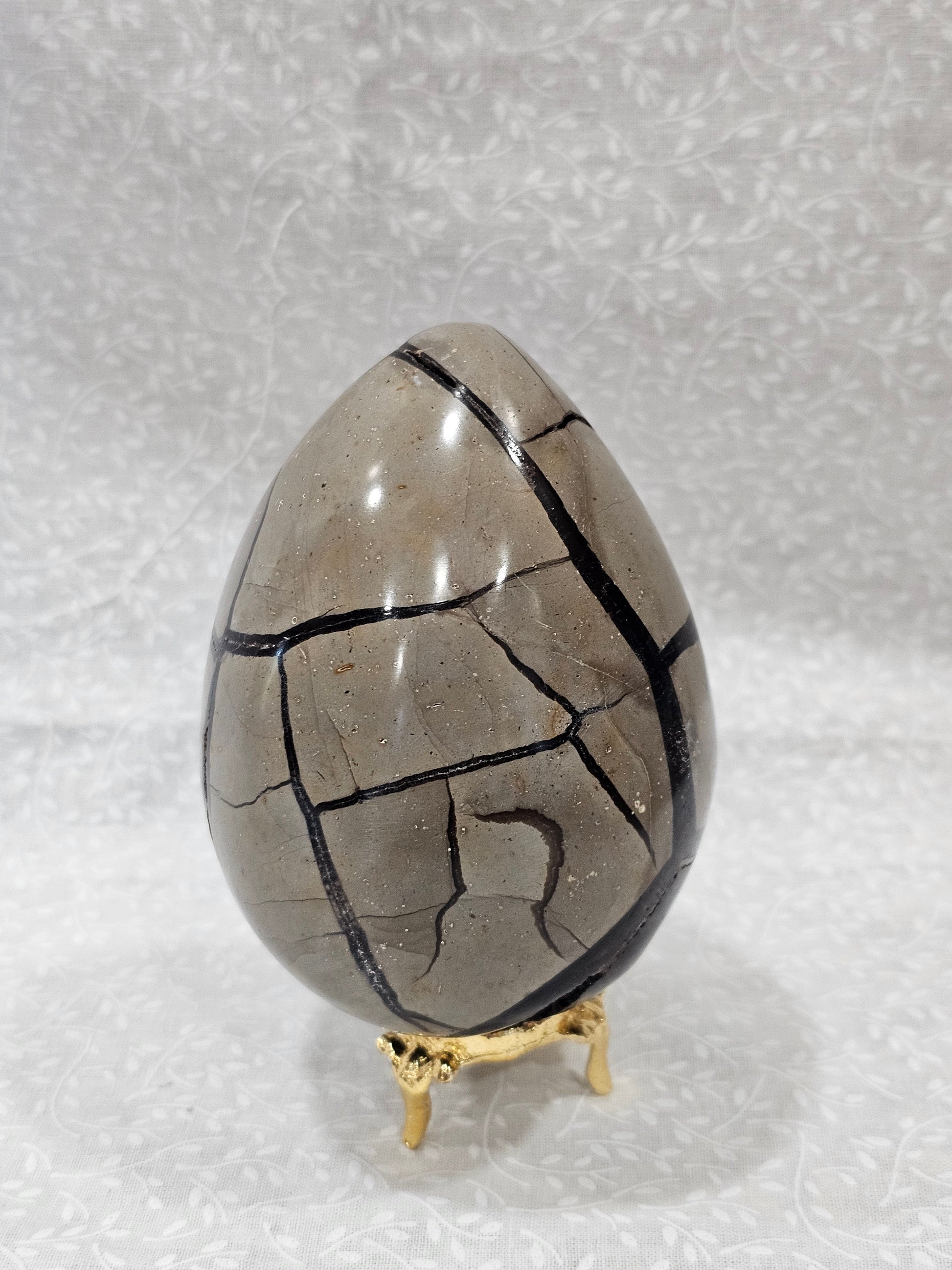 Septarian Crystal Egg