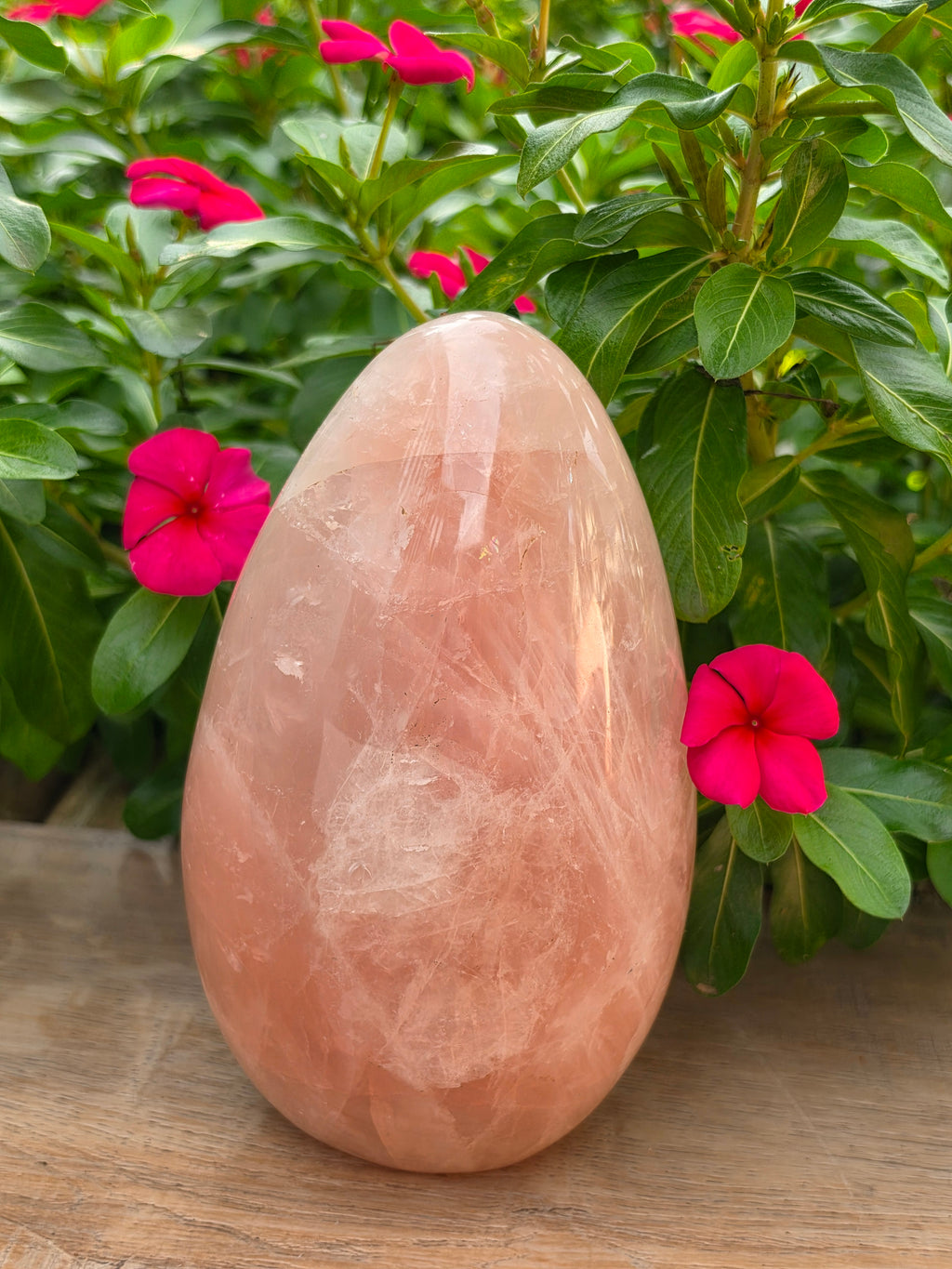 Pink Quartz Crystal Free Form