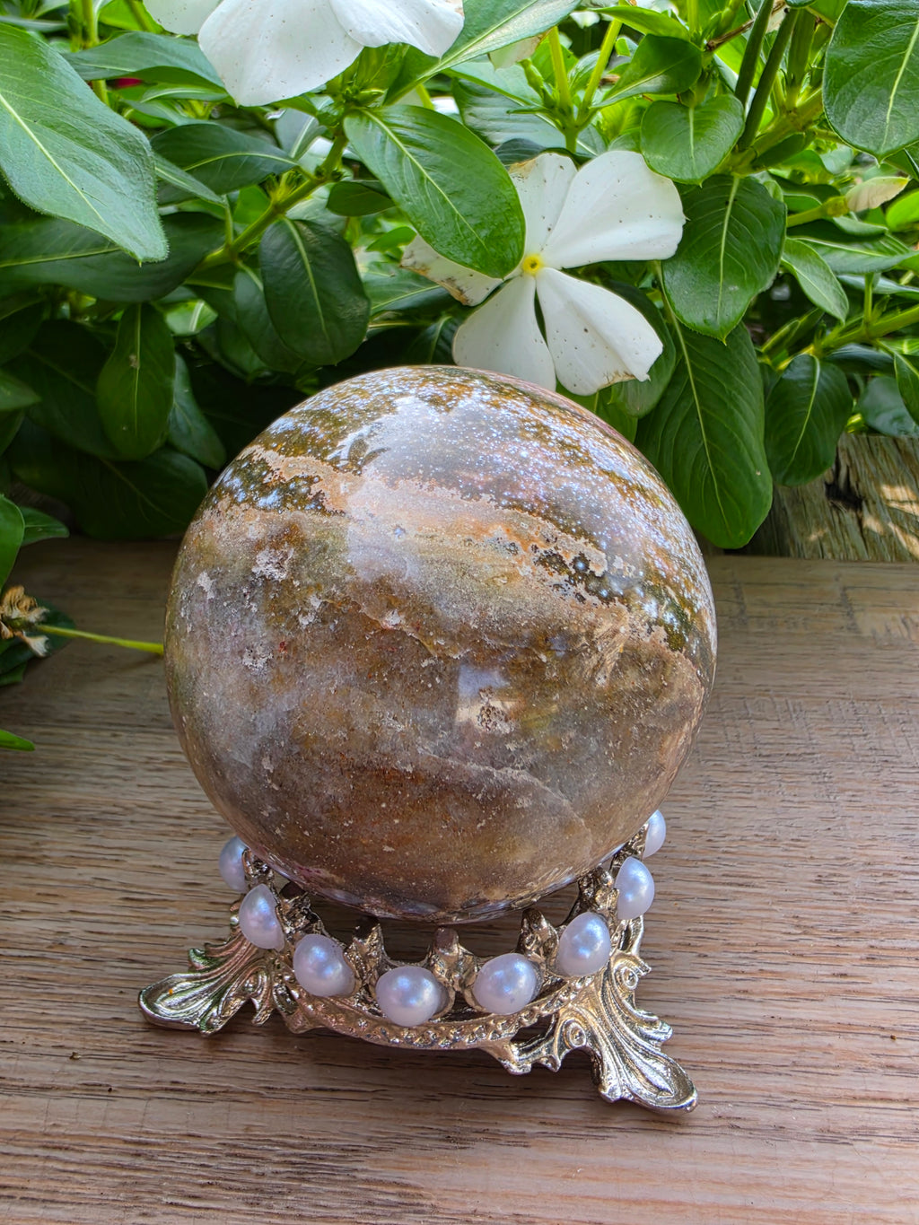 Ocean Jasper Crystal Sphere 59mm