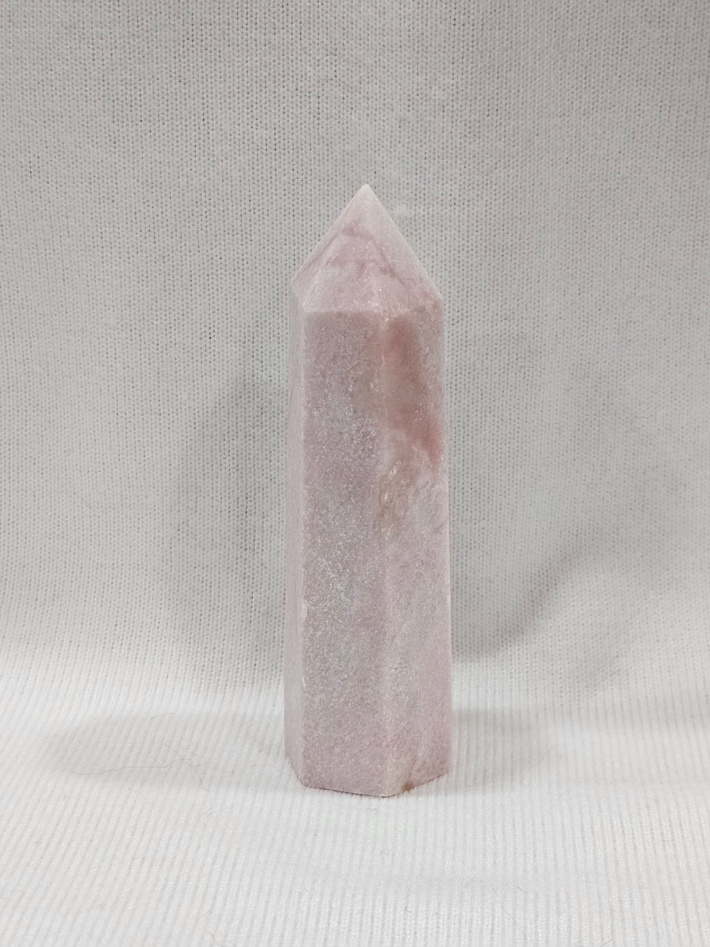 Pink Opal Crystal Tower