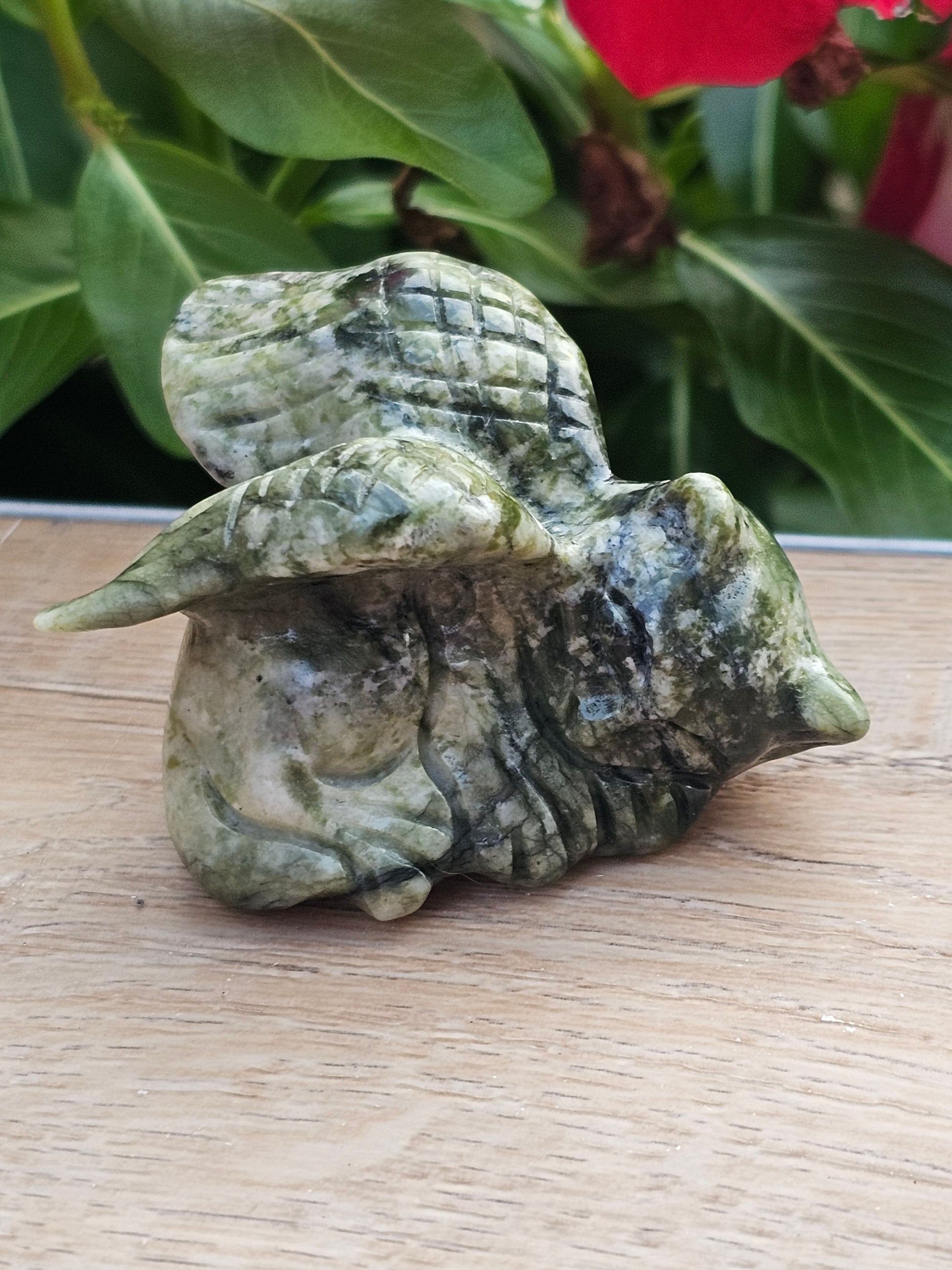 Serpentine Crystal Cat