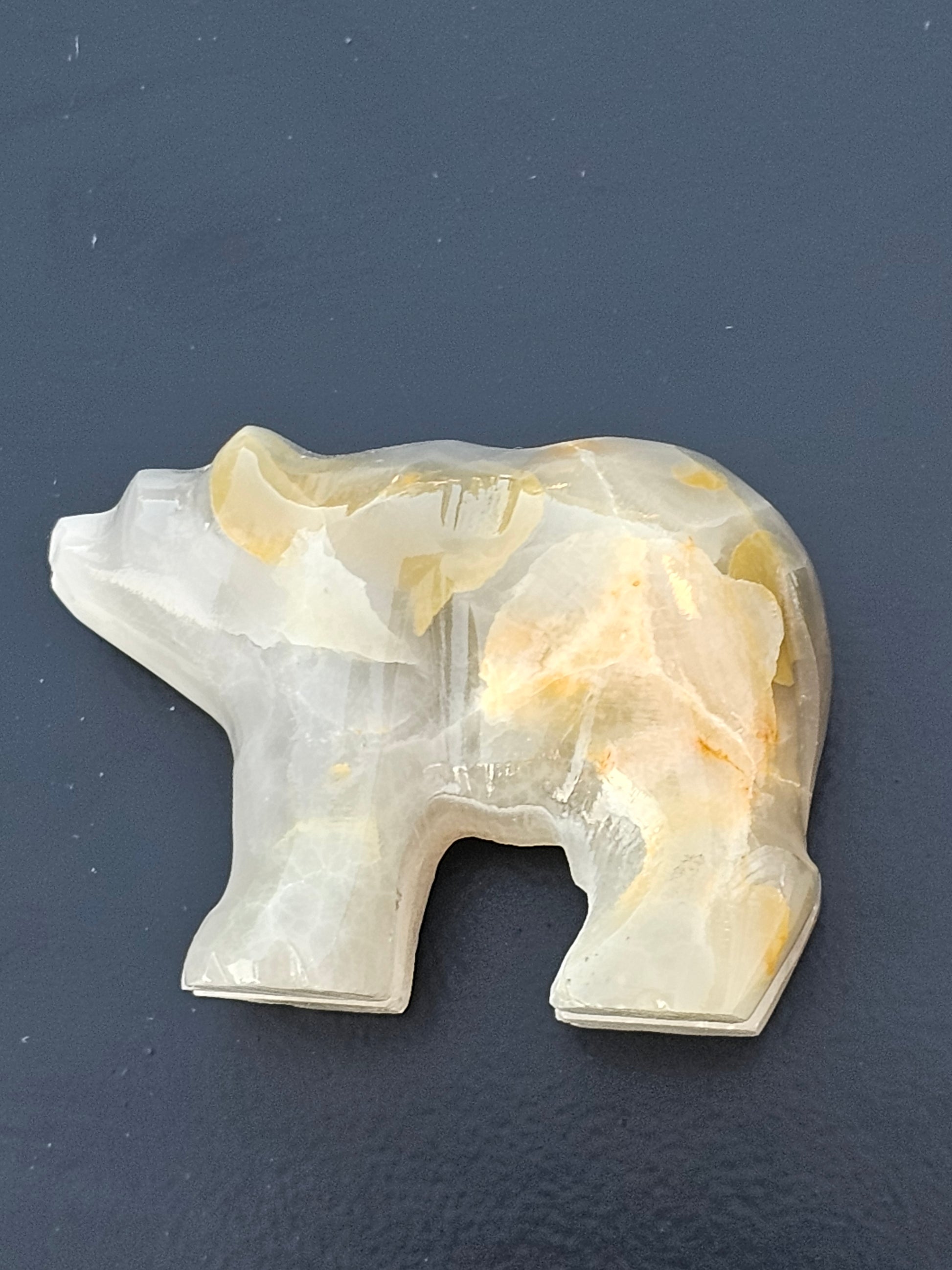 Agate Crystal Bear