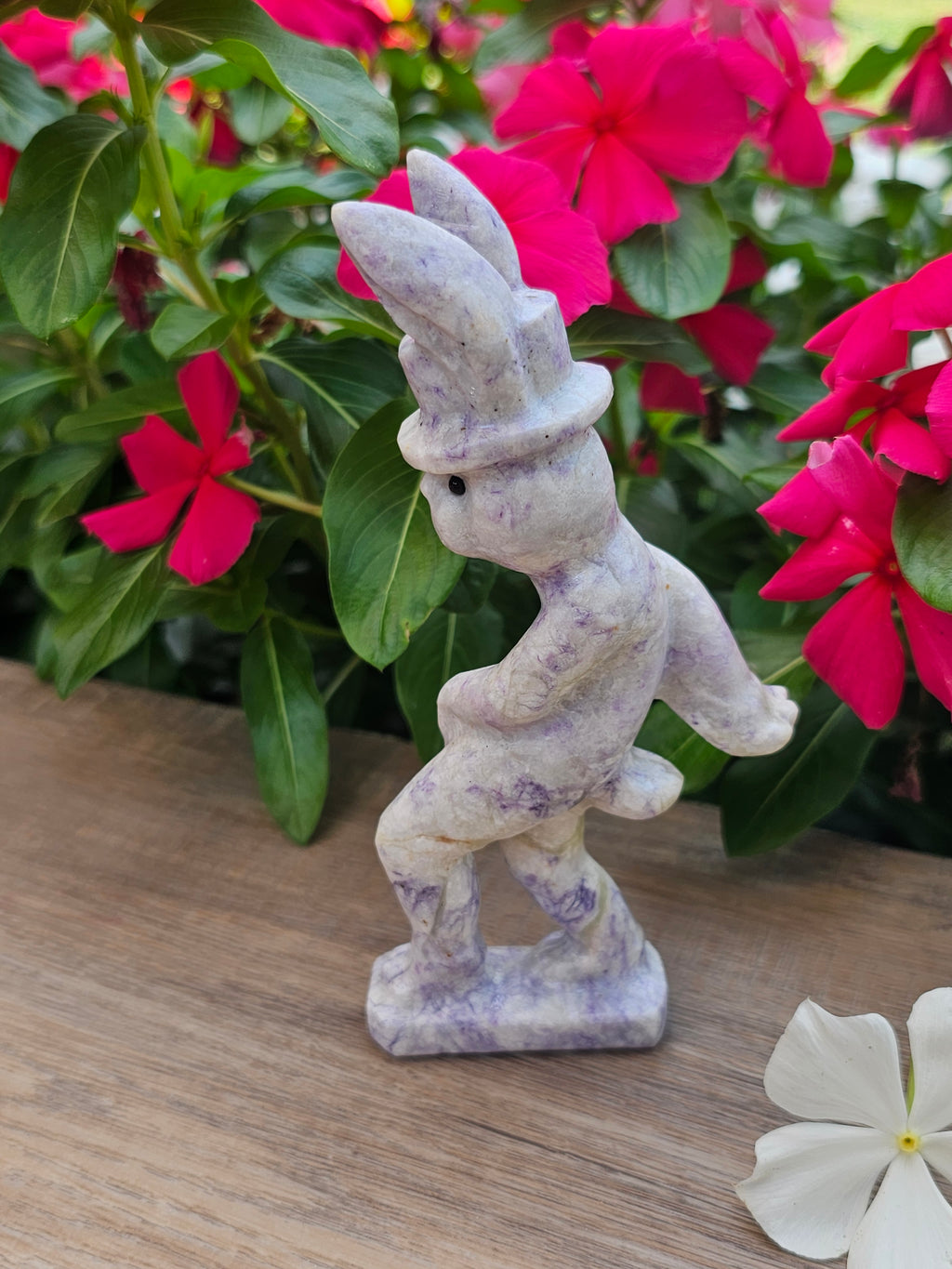 Lepidolite Crystal Rabbit Bunny