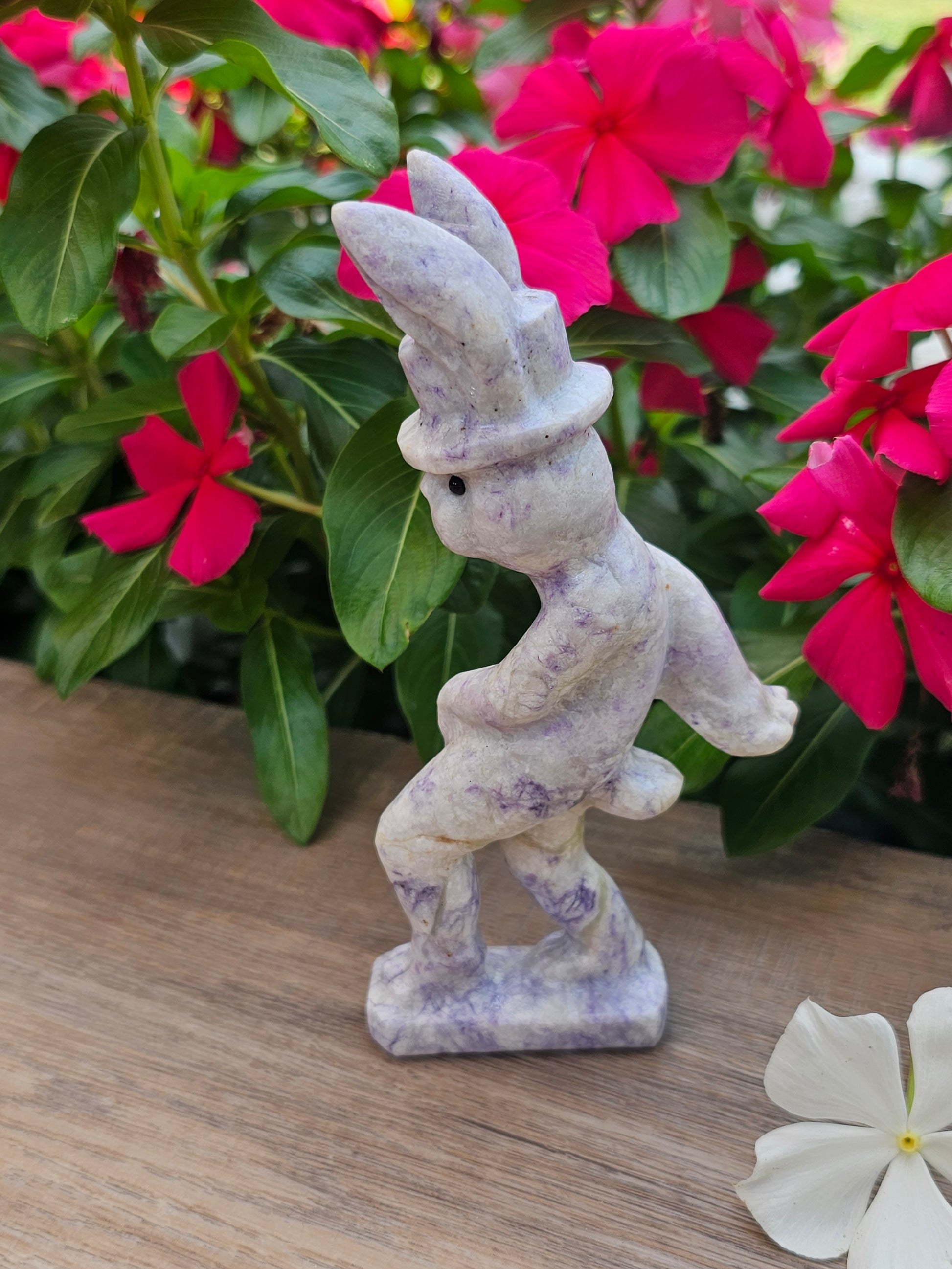 Lepidolite Crystal Rabbit Bunny