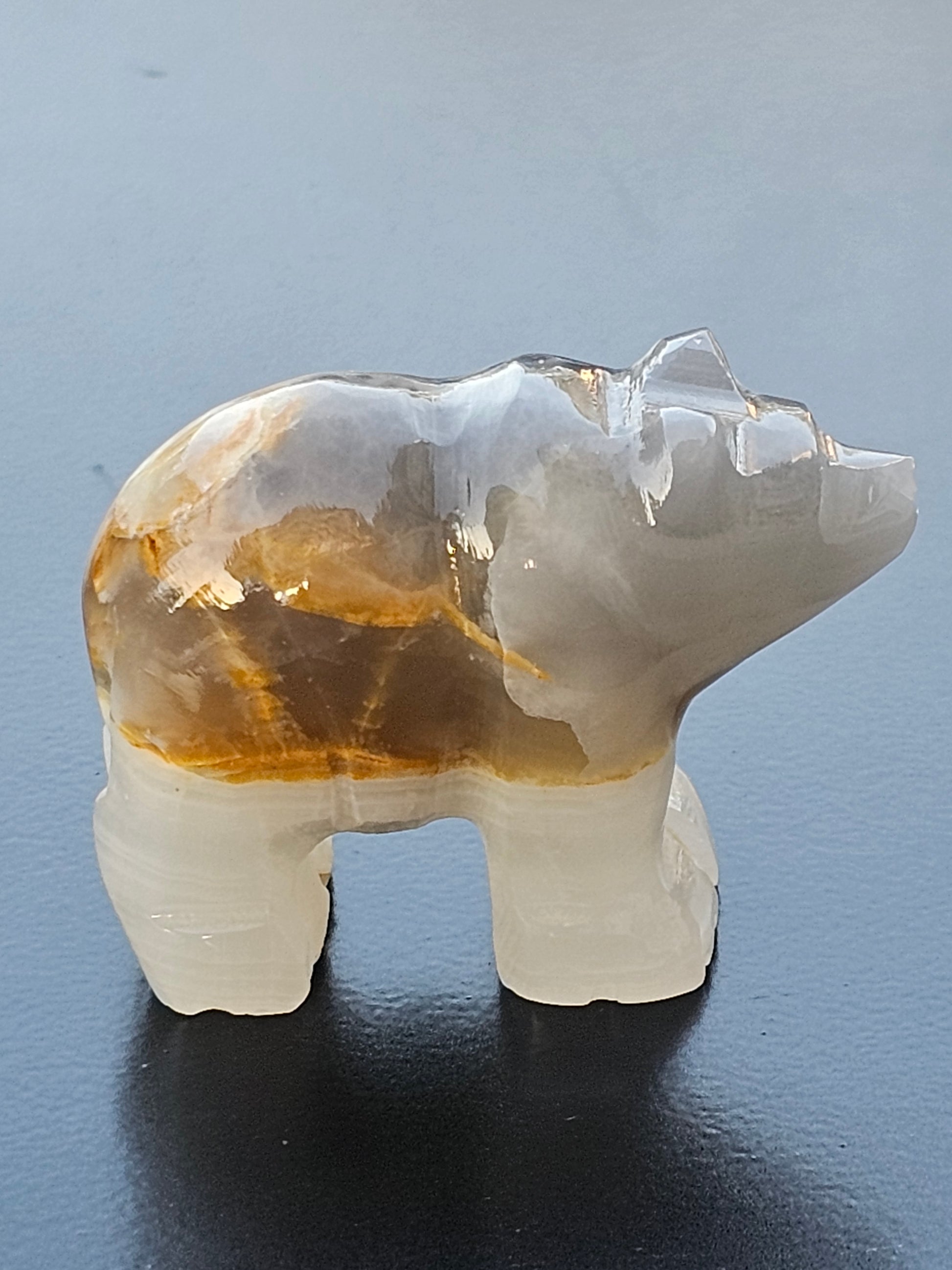 Agate Crystal Bear