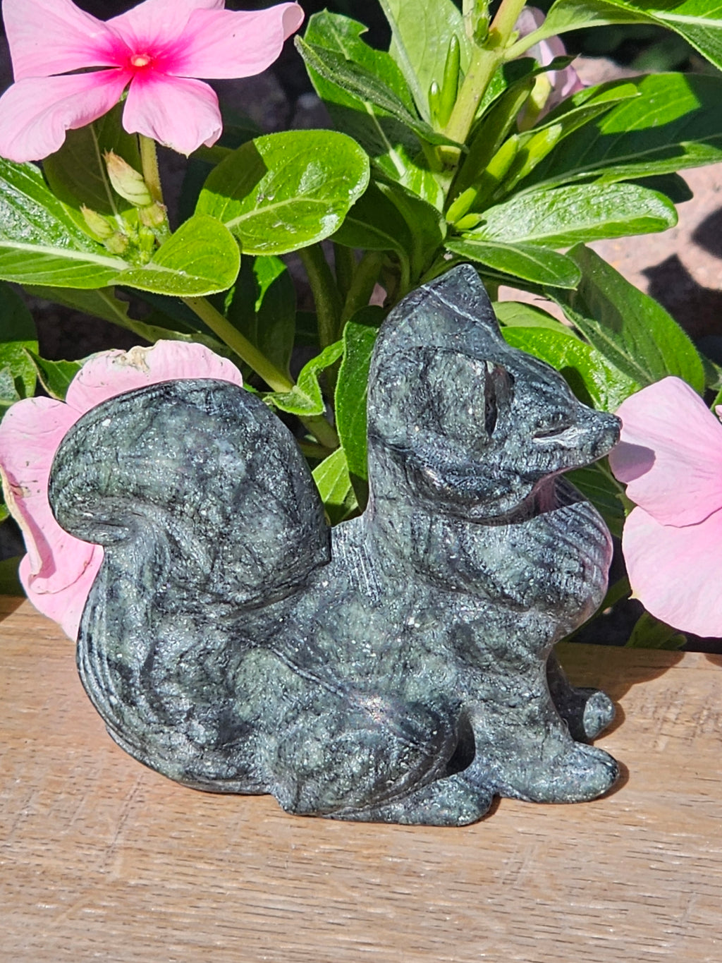 Larvikite Crystal Fox