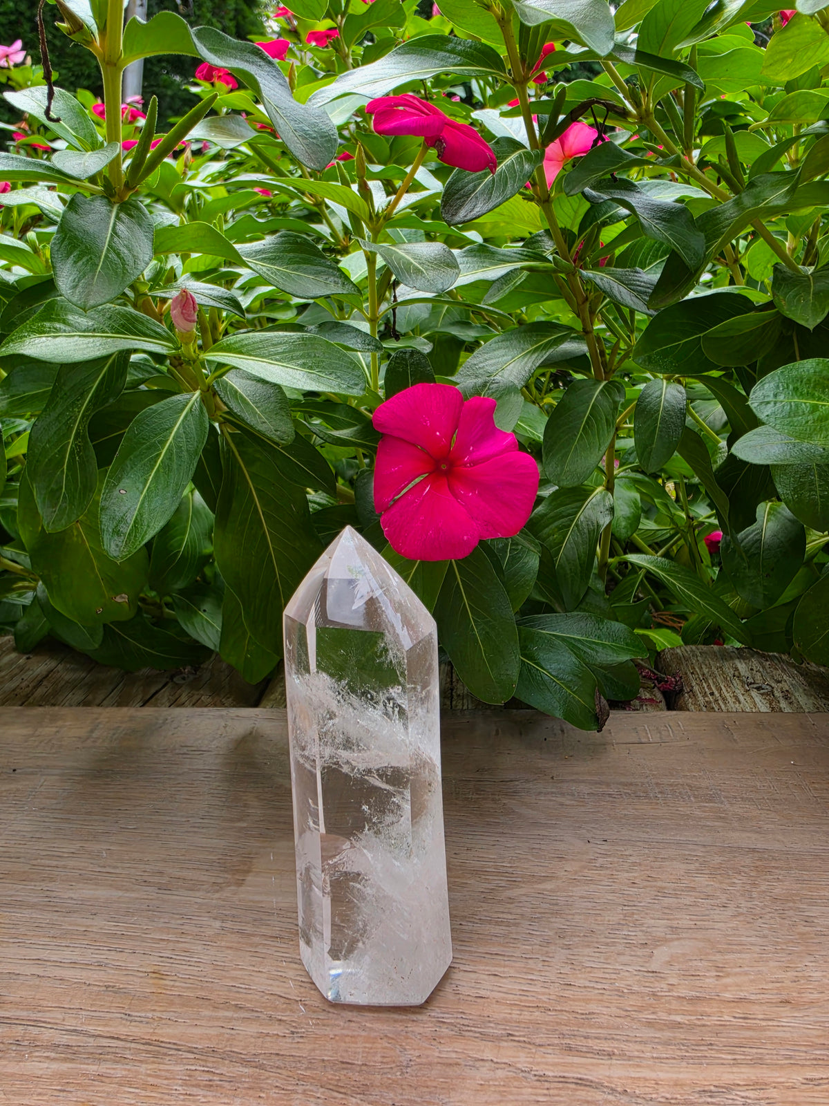 Clear Quartz Crystal Tower