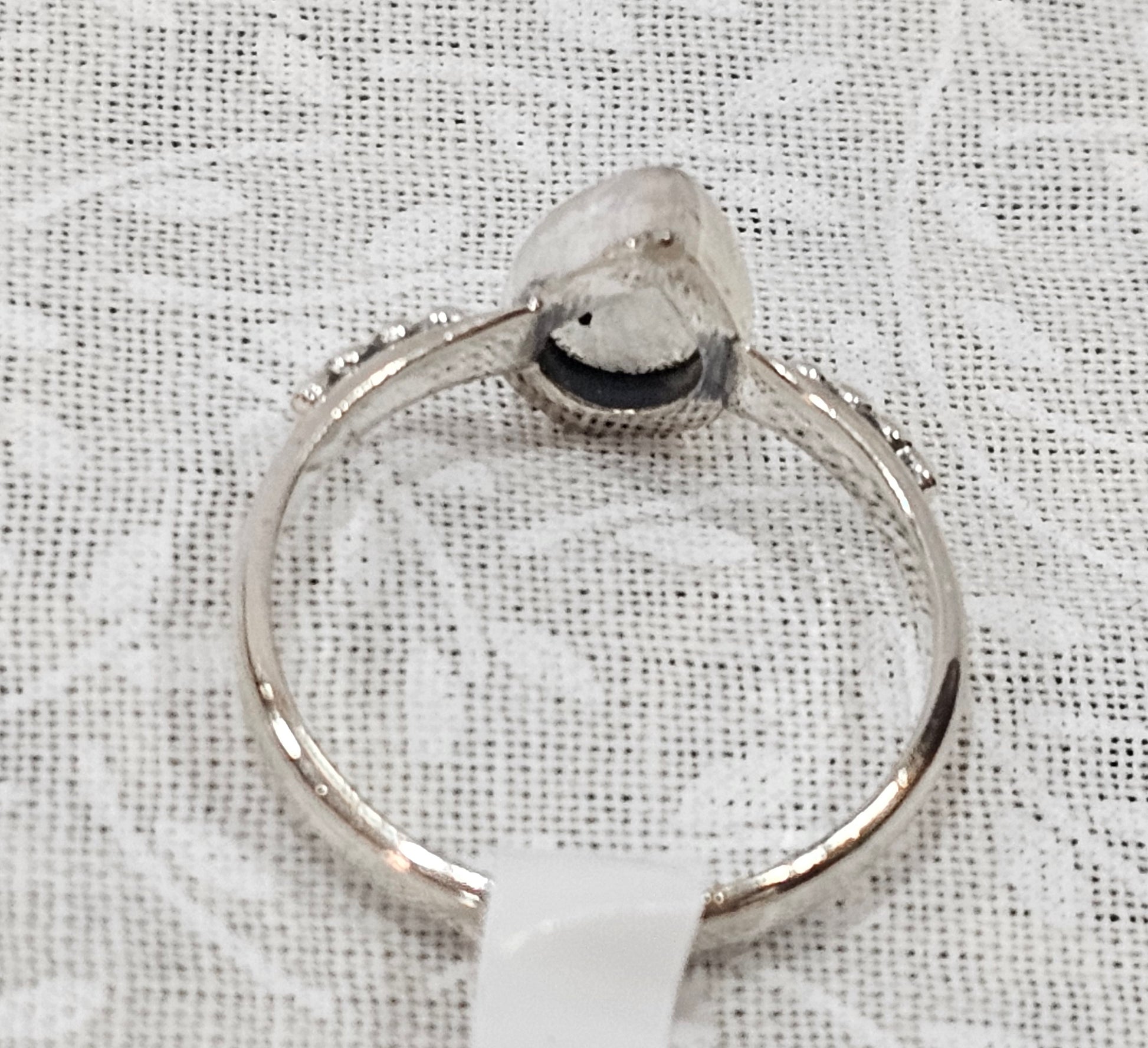 Sterling Silver Moonstone Gemstone Ring 7