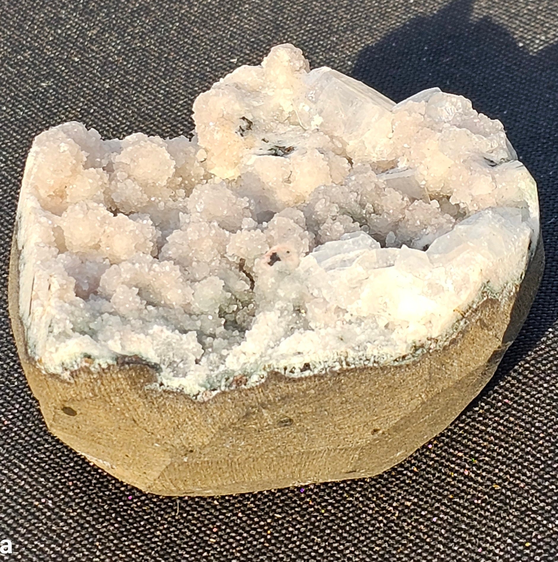 Pink Heulandite Raw Crystal Cluster