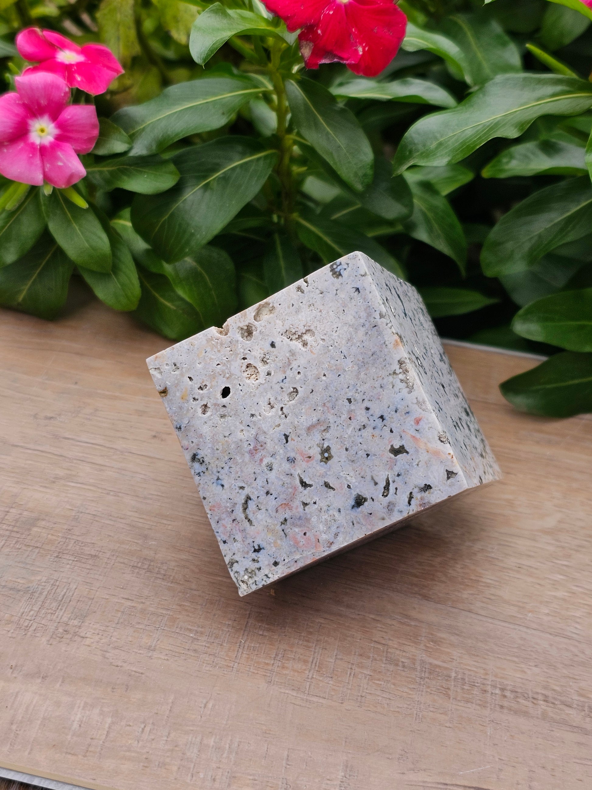 Ocean Jasper Crystal Cube