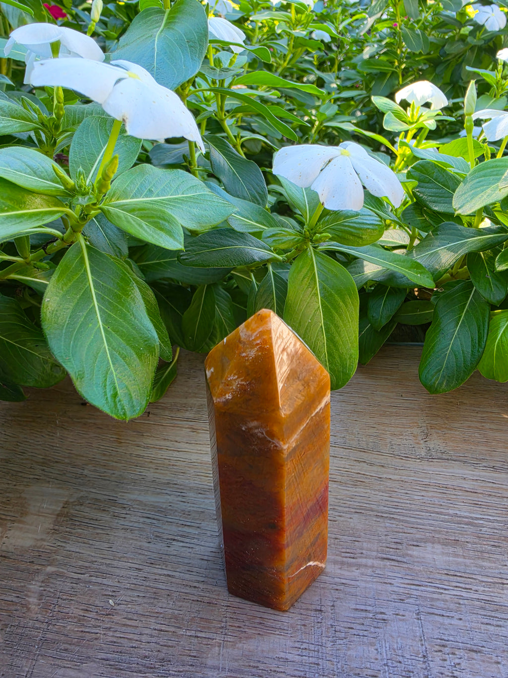 Mookite Jasper Crystal Tower – Approximately 4" Tall