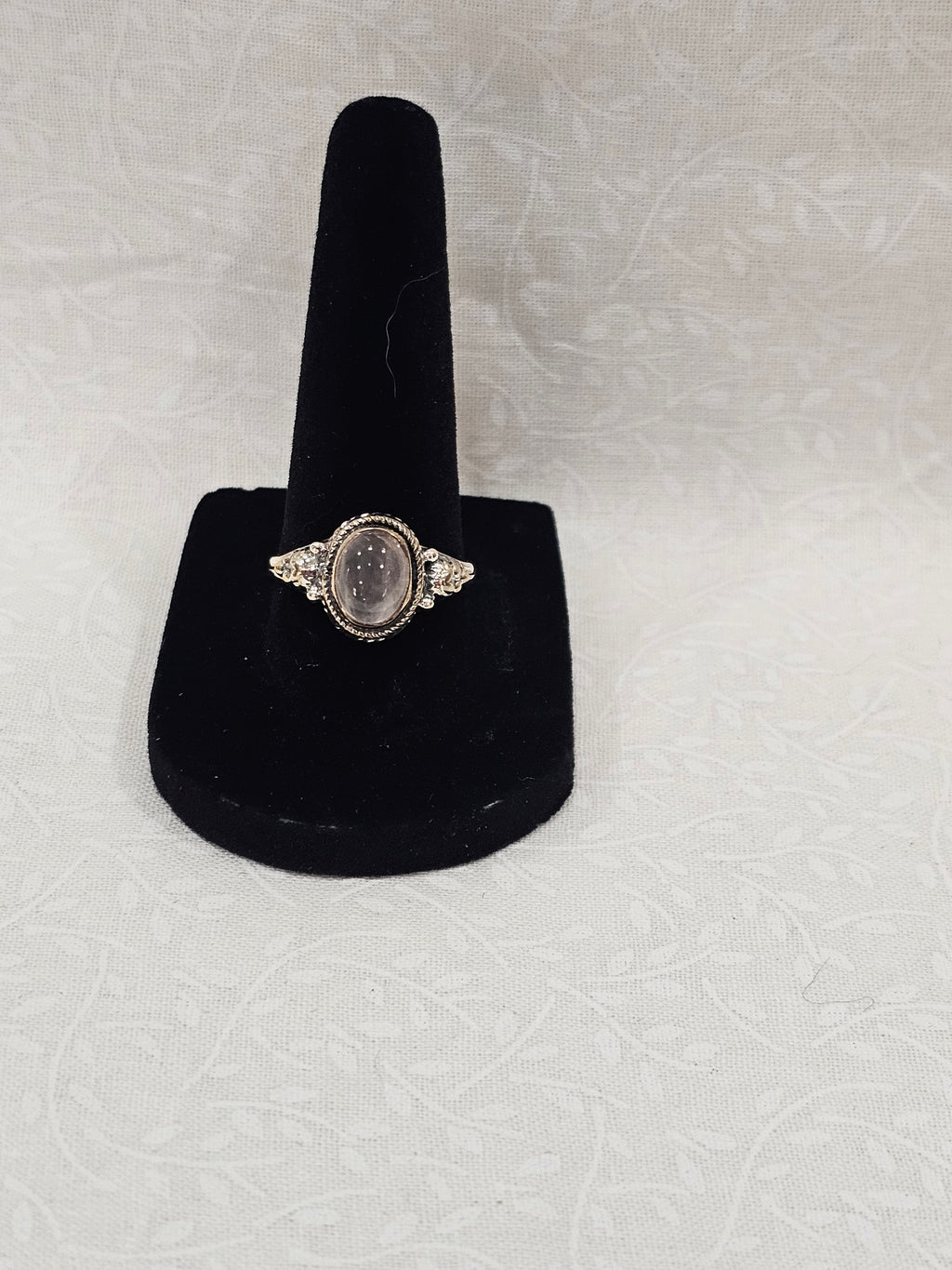 Sterling Silver Moonstone Gemstone Ring 8