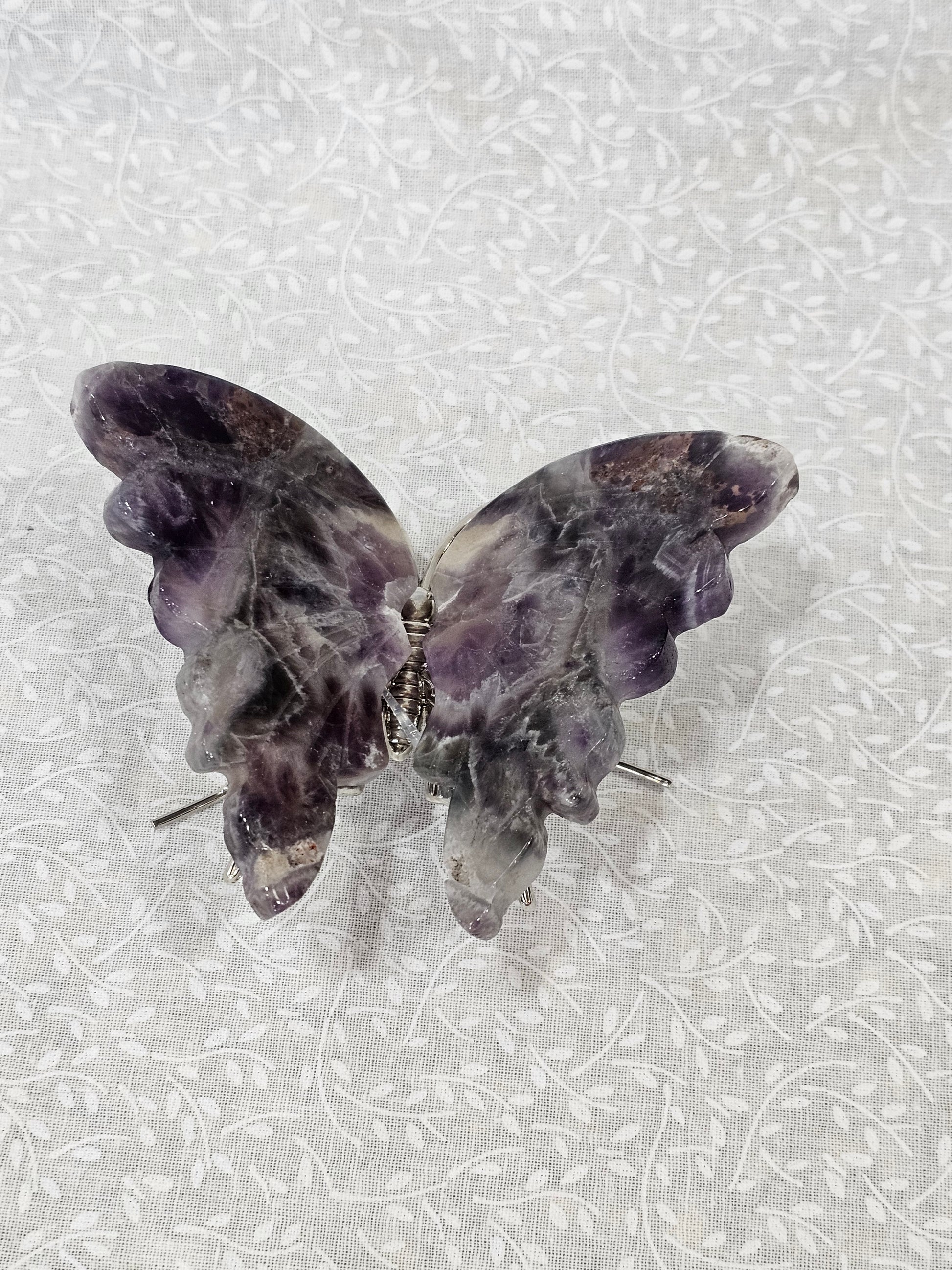 Dream Amethyst Crystal Butterfly 3 Inch