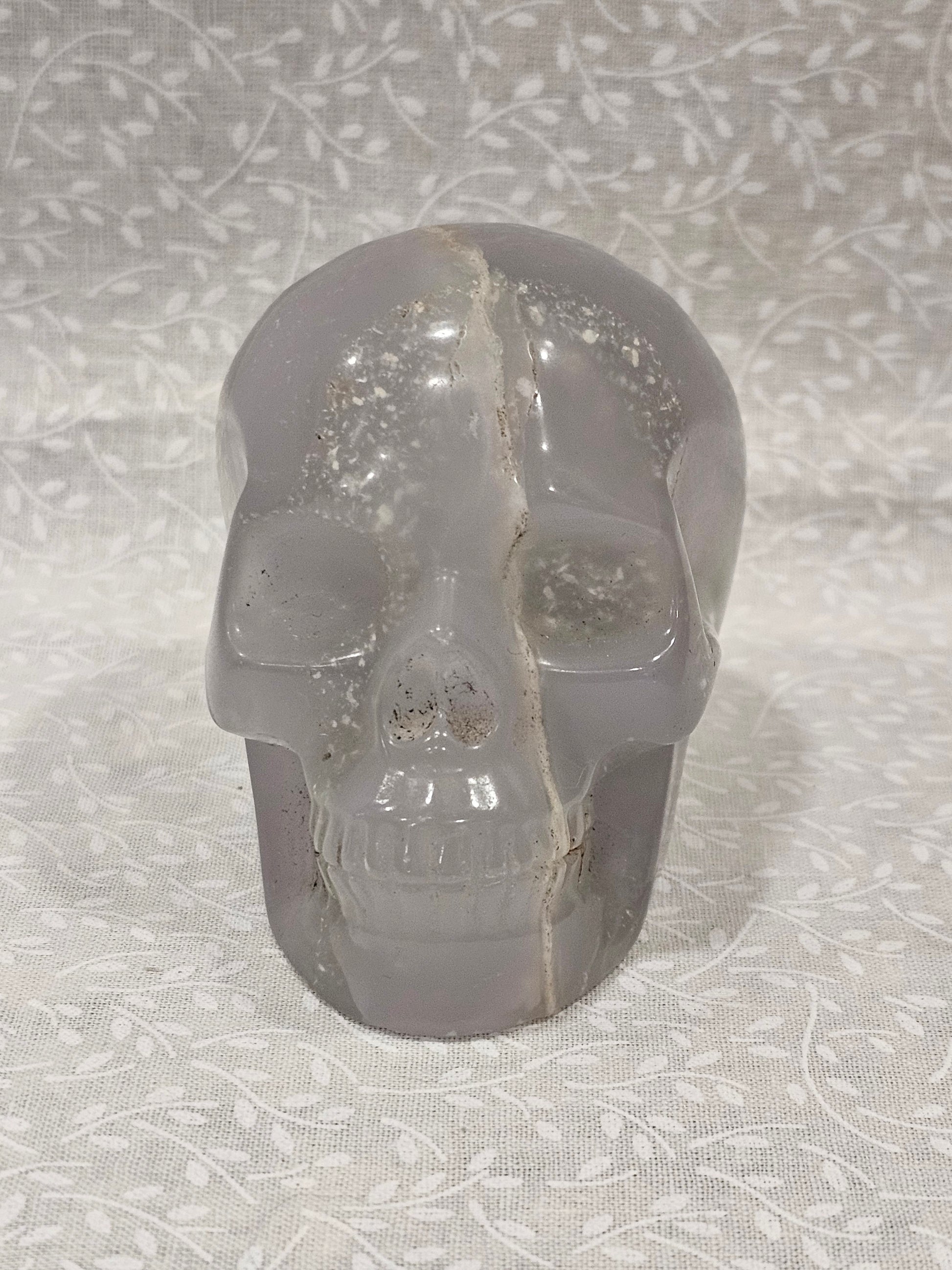 Fluorite Crystal Skull