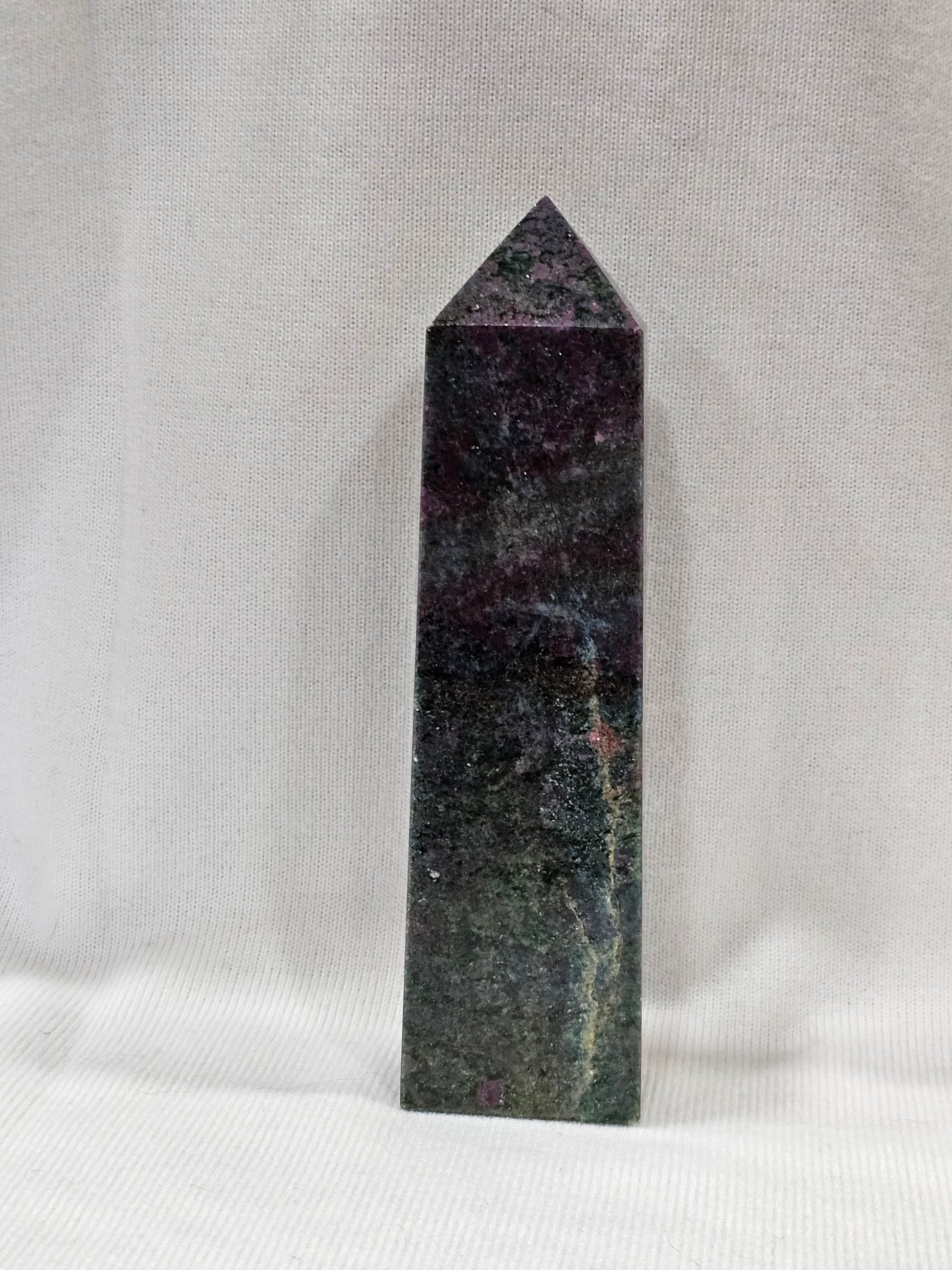 Ruby Kyanite Crystal Tower