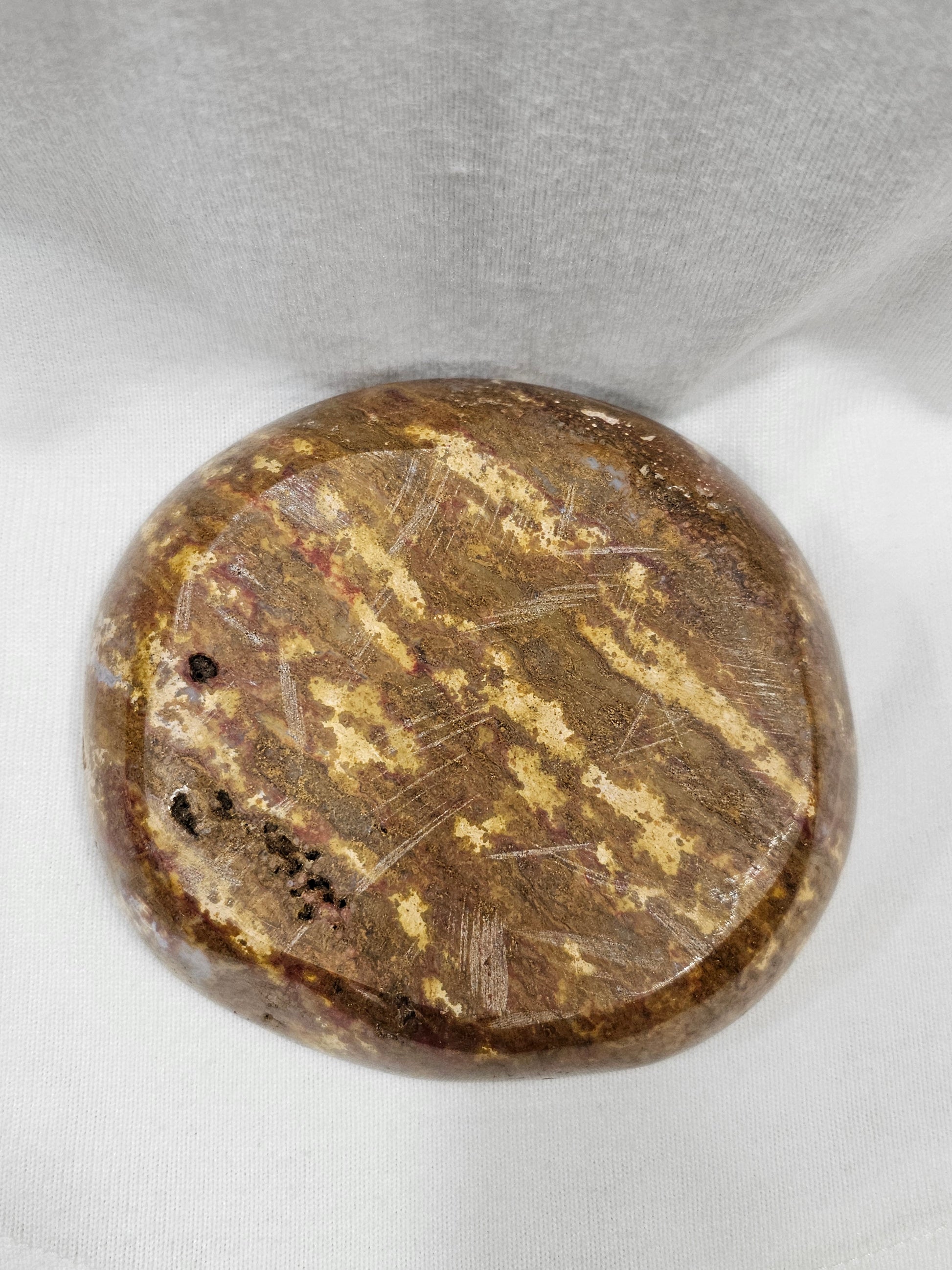 Ocean Jasper Crystal Bowl - 5" Natural Stone Dish