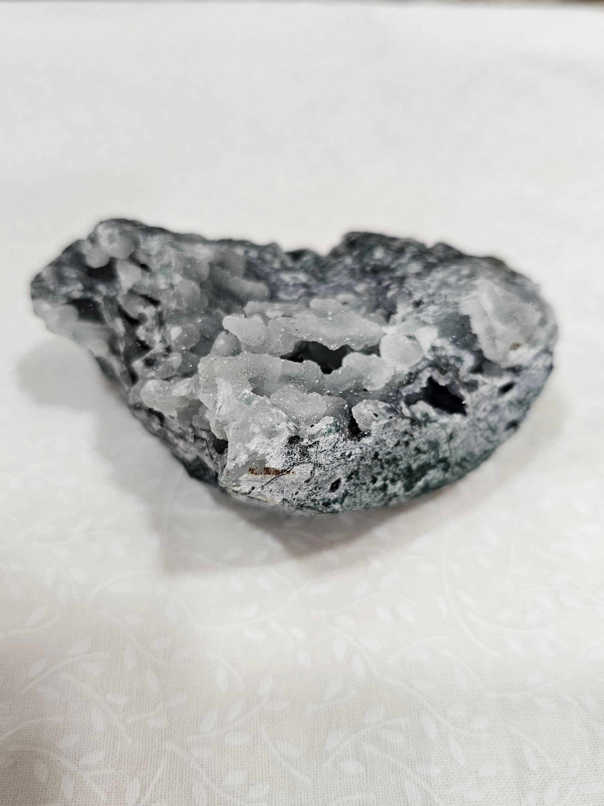 Sugar Fluorite Raw Crystal Cluster